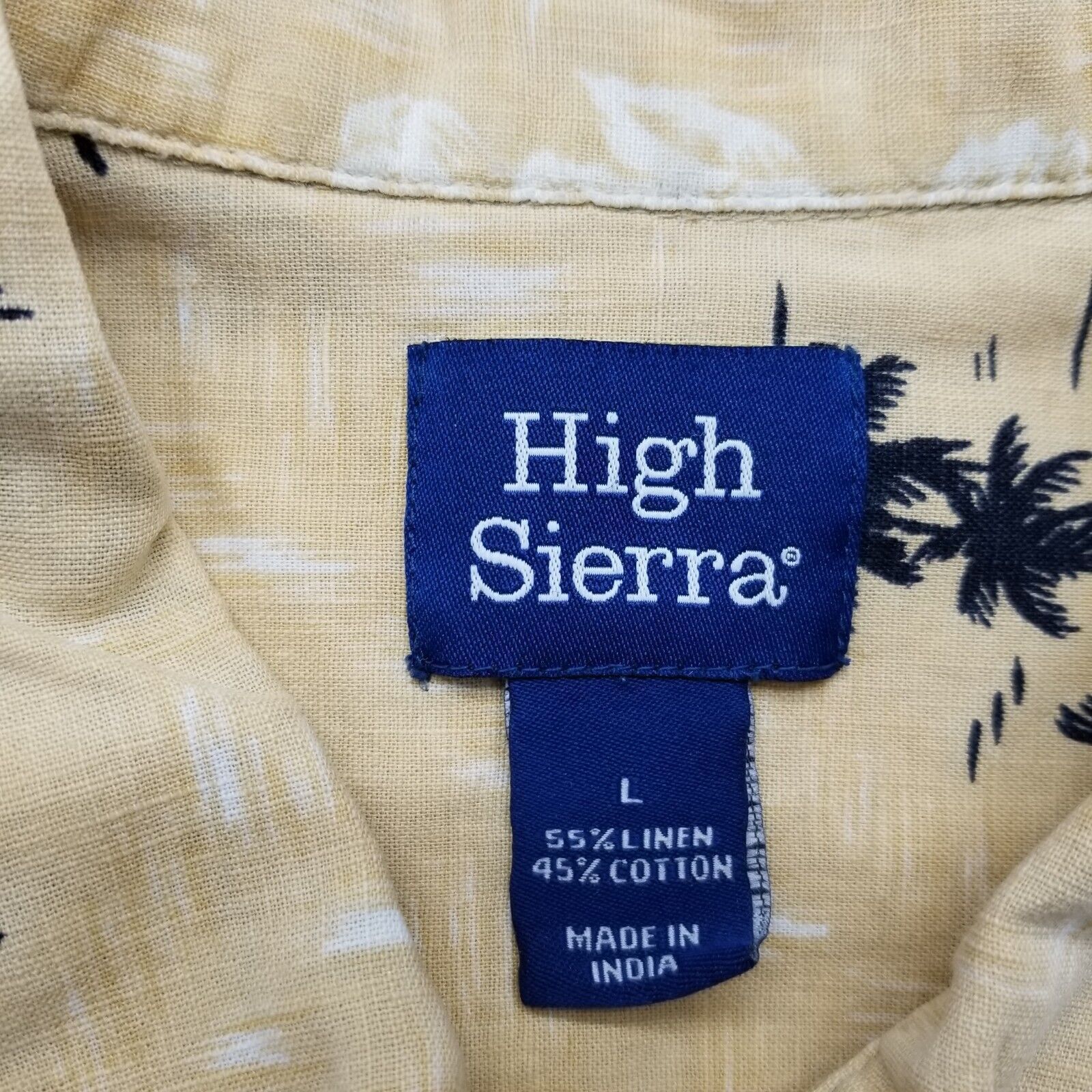 High Sierra High Sierra Shirt Mens Large Hawaiian Floral Button Up Size US L / EU 52-54 / 3 - 3 Thumbnail