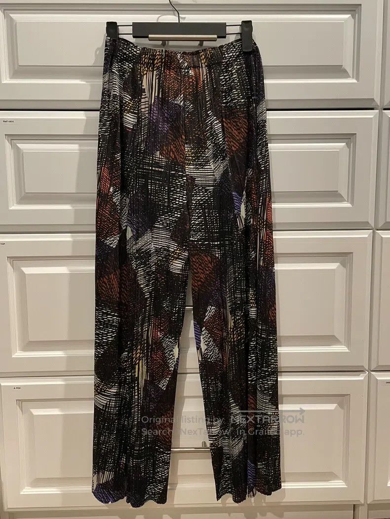 Issey Miyake Issey Miyake size:5 Wide-leg Pants Size 22" - 2 Thumbnail
