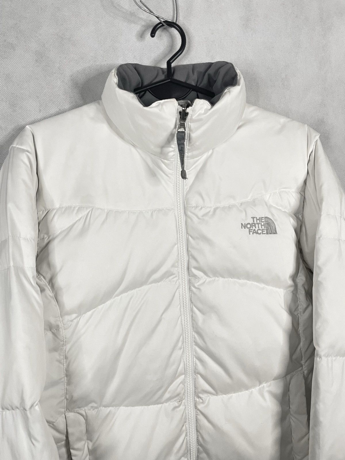 The North Face × Vintage 💥White Vintage Y2k The North Face Puffer Jacket Nuptse 700 Size M / US 6-8 / IT 42-44 - 4 Thumbnail