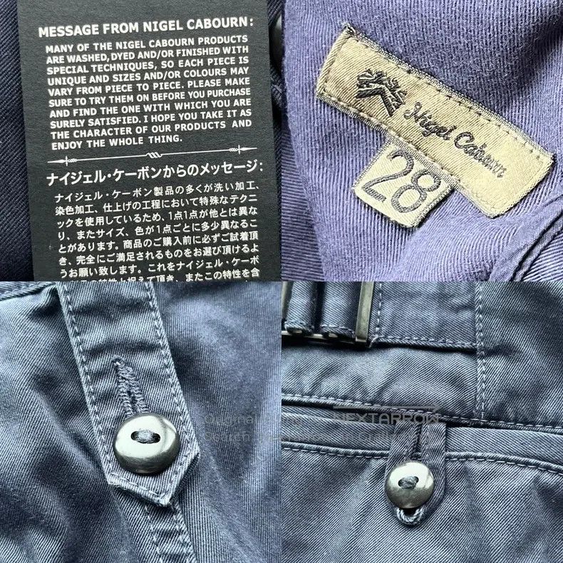 Nigel Cabourn Nigel Cabourn Sea pants Size US 28 / EU 44 - 7 Thumbnail