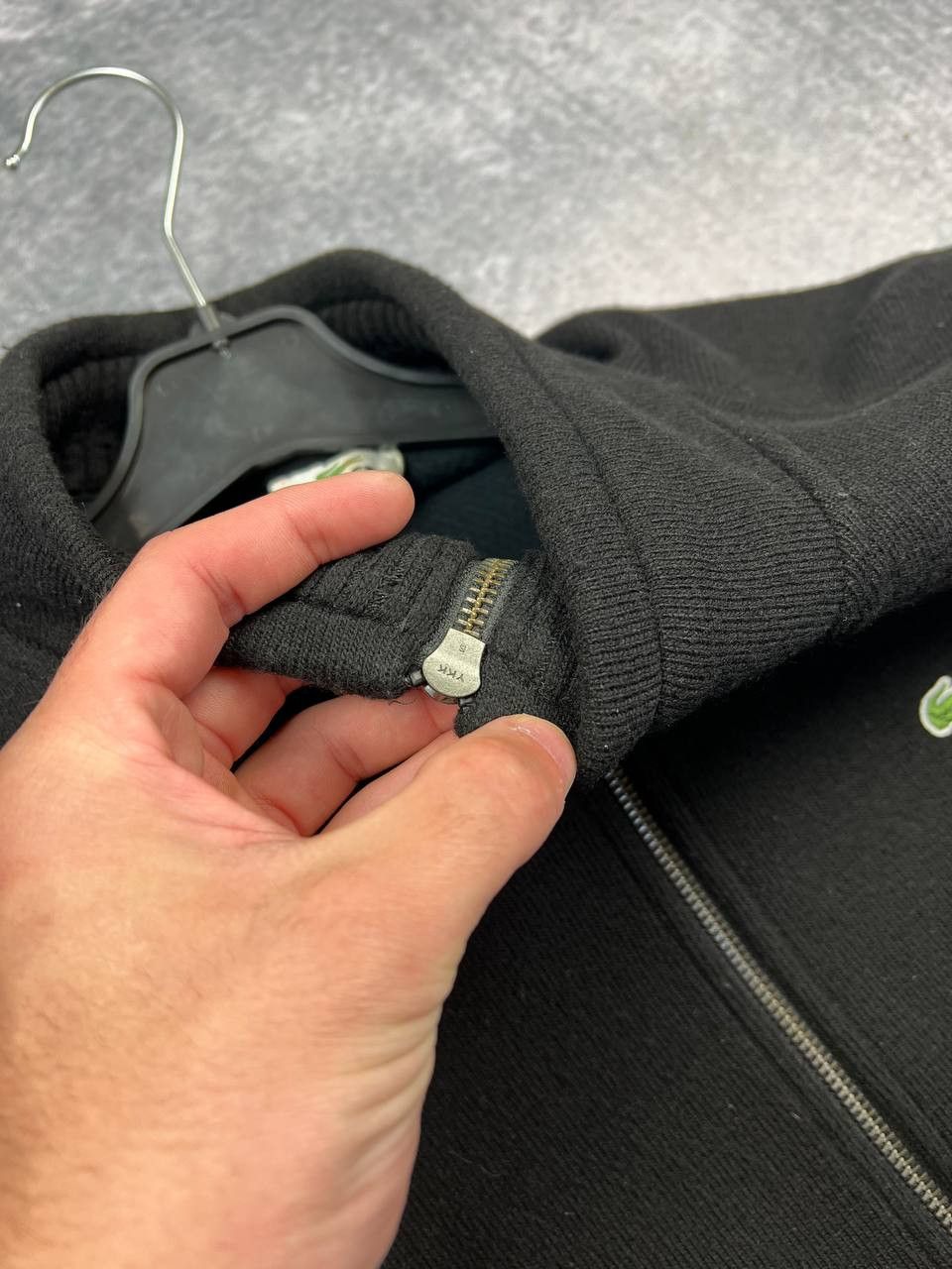 Designer × Lacoste × Vintage vintage lacoste full zip wool jumper size 7 Size US XXL / EU 58 / 5 - 6 Thumbnail