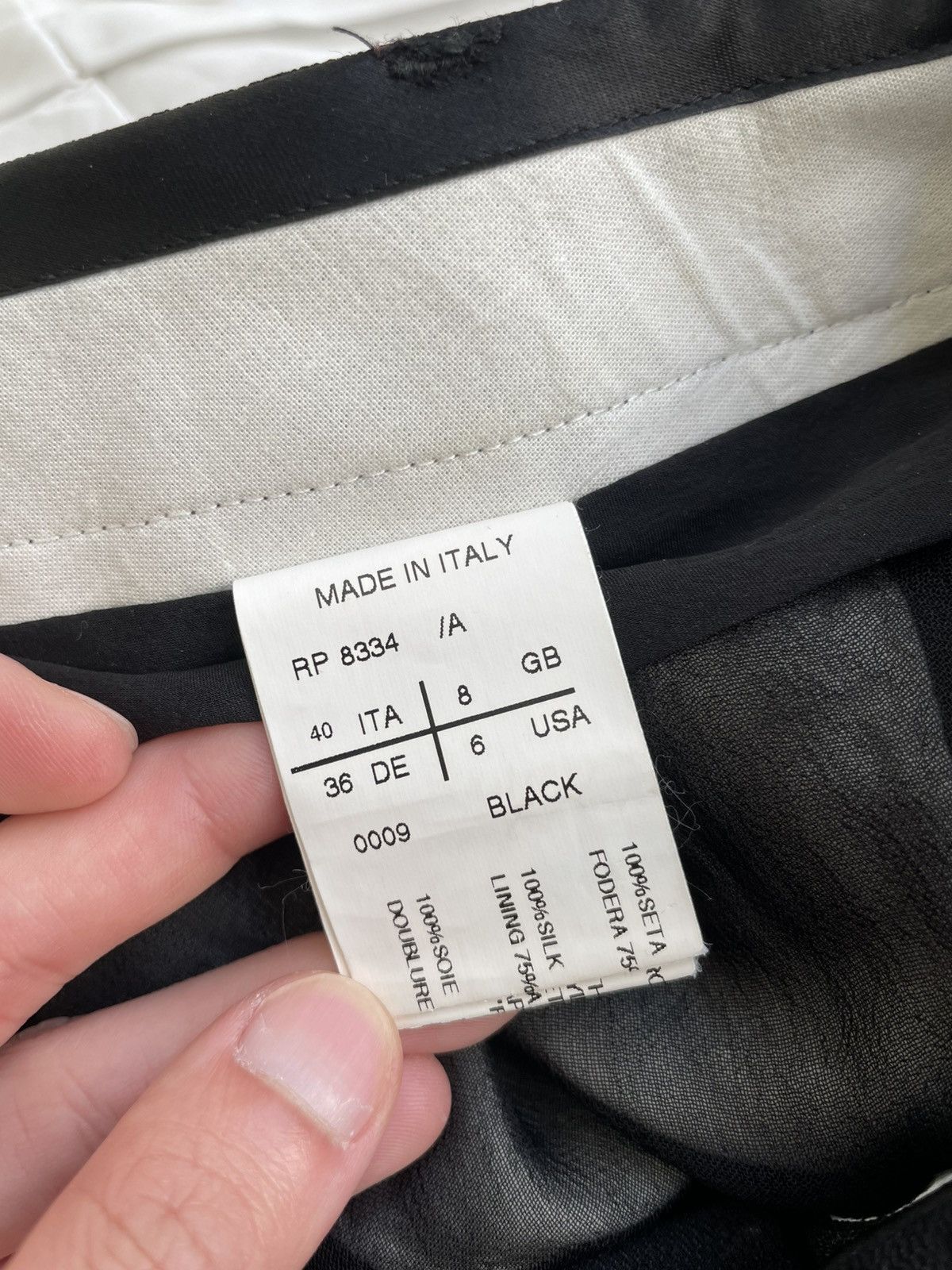 Rick Owens Rick Owens Silk pants Size 27" / US 4 / IT 40 - 5 Thumbnail