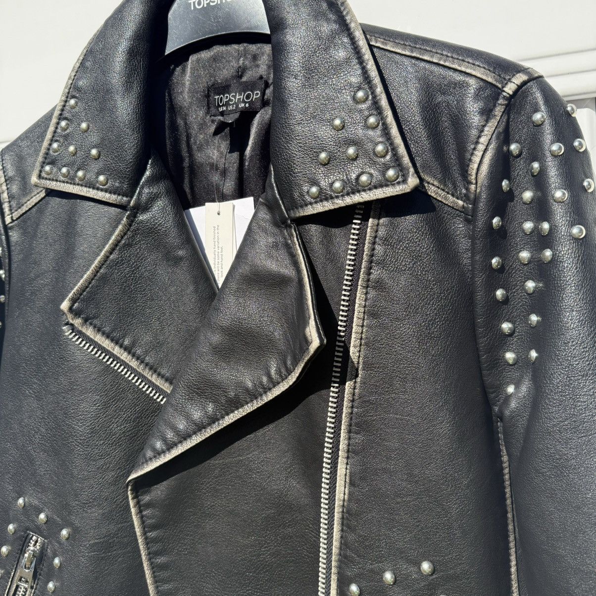 Topshop Topshop studded moto Kate moss era Size XS / US 0-2 / IT 36-38 - 2 Thumbnail