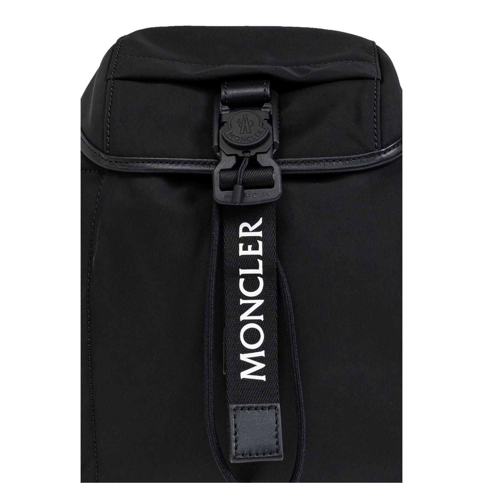 Moncler MONCLER Trick Black Nylon Backpack Bag New Size ONE SIZE - 5 Thumbnail
