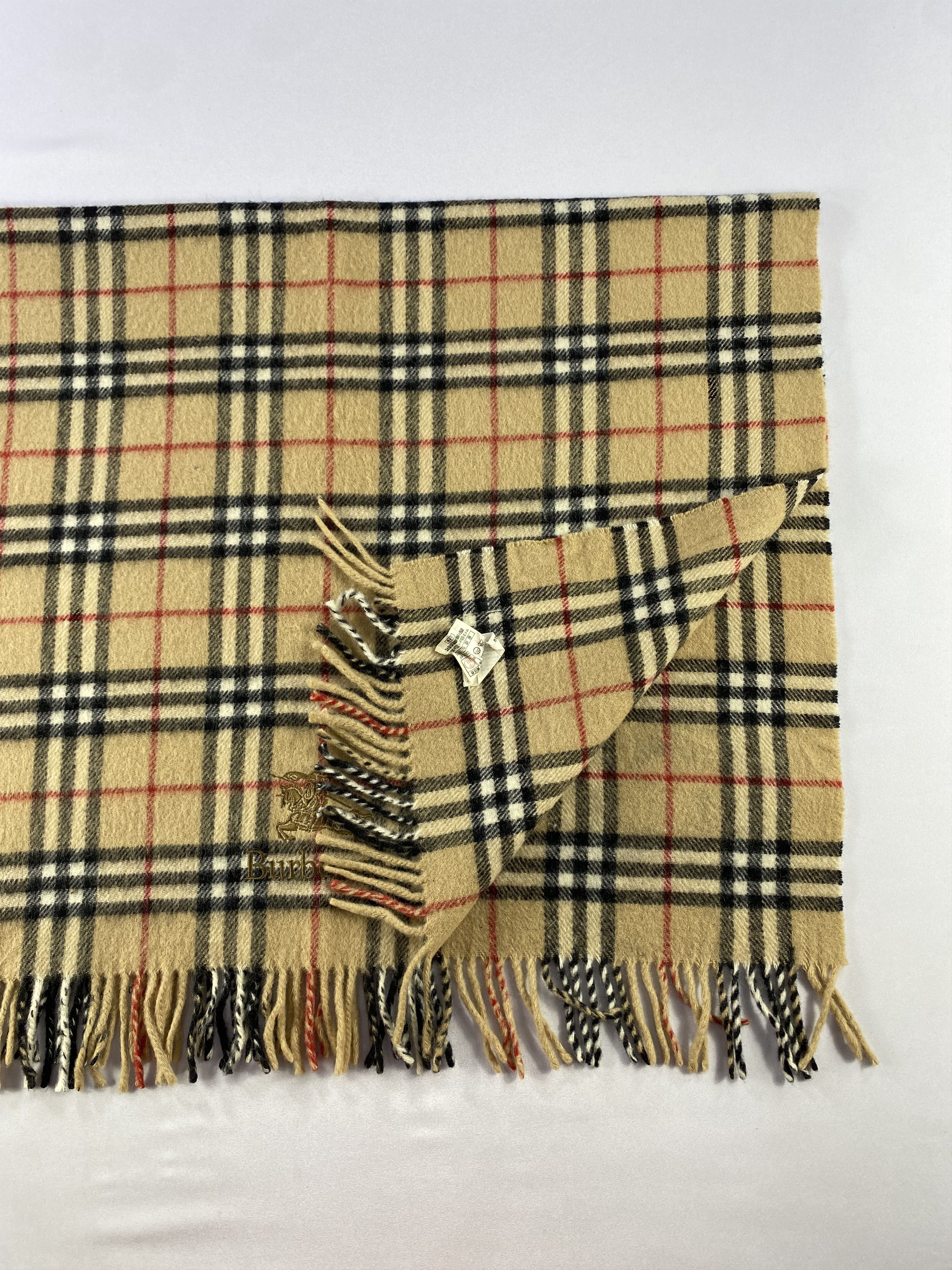 Burberry × Vintage Burberry Scarf / Muffler / Neckwear Size ONE SIZE - 5 Thumbnail