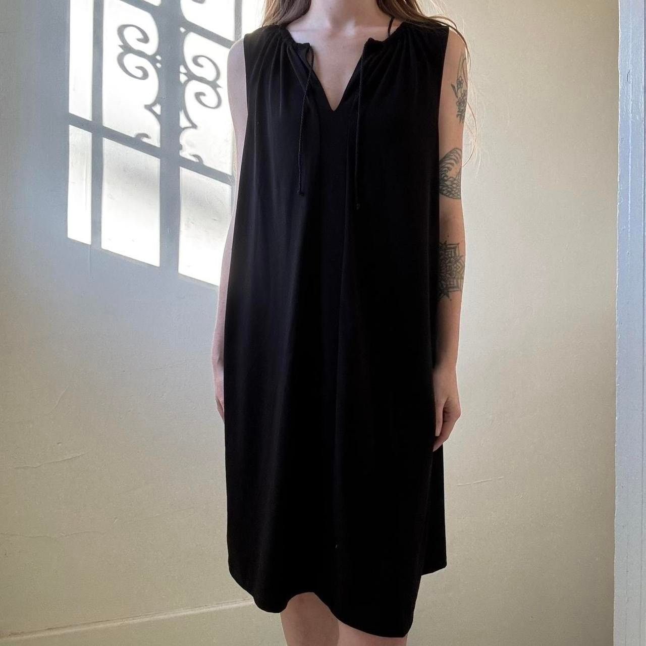 Michael Kors Michael Kors Black Shift Dress Large LBD Designer Vacation Size L / US 10 / IT 46 - 1 Thumbnail