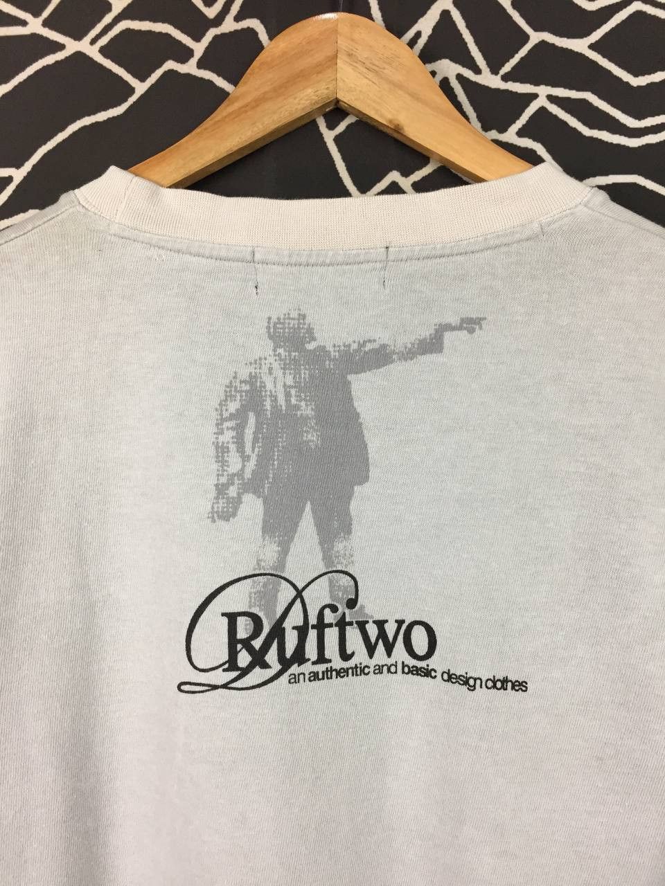 Japanese Brand Vtg Ruftwo Gear Casual Wear Artworks Graphic Long Sleeve Tee Size US L / EU 52-54 / 3 - 10 Thumbnail