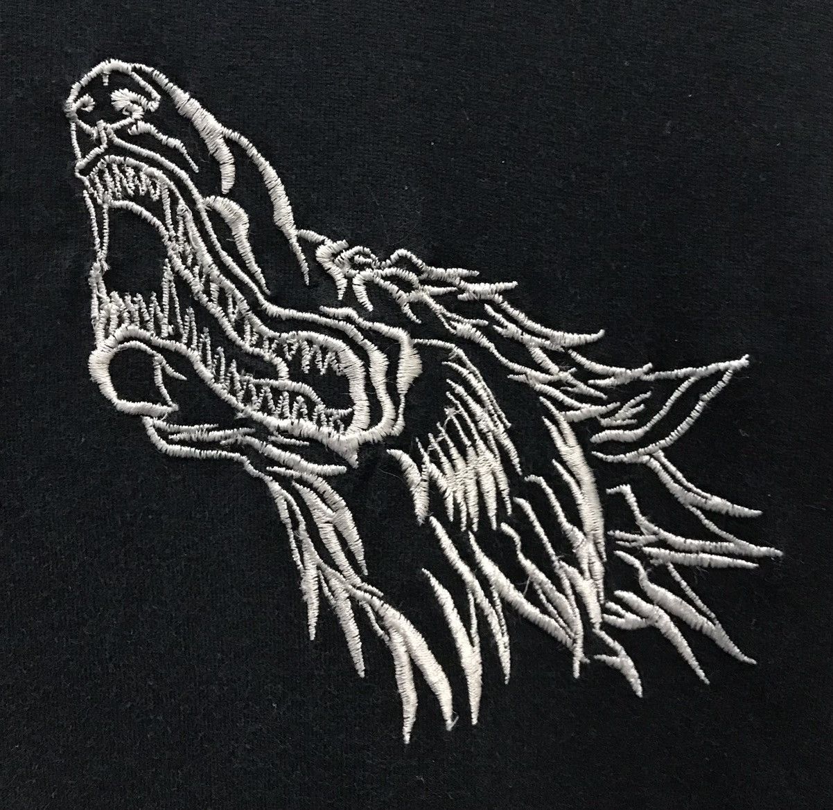 Japanese Brand × Vintage Vintage Esotori Wolf Shirt Size US XL / EU 56 / 4 - 4 Thumbnail
