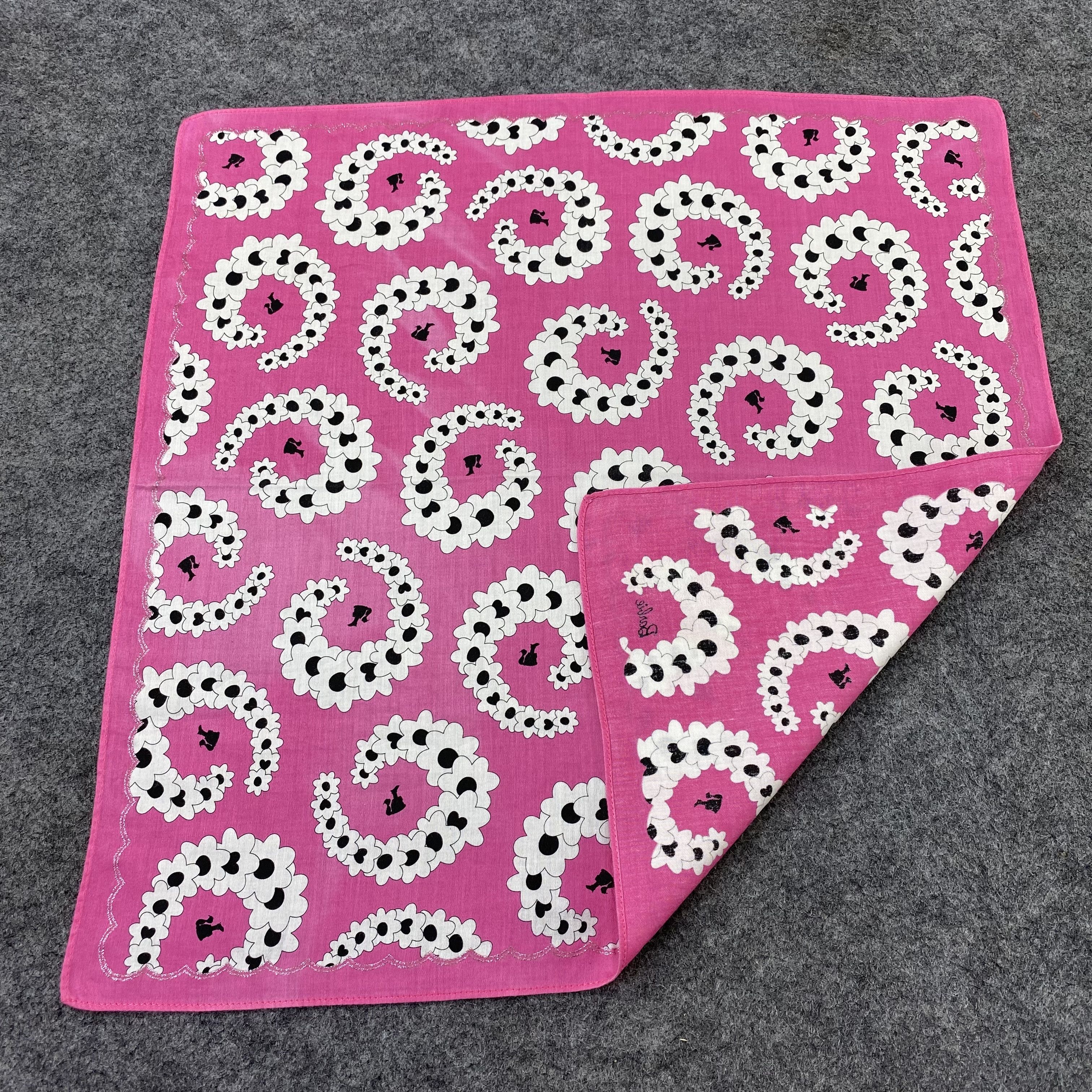 Anime Barbie Handkerchief Neckerchief Bandana Pocketsquare-B1454 Size ONE SIZE - 5 Thumbnail