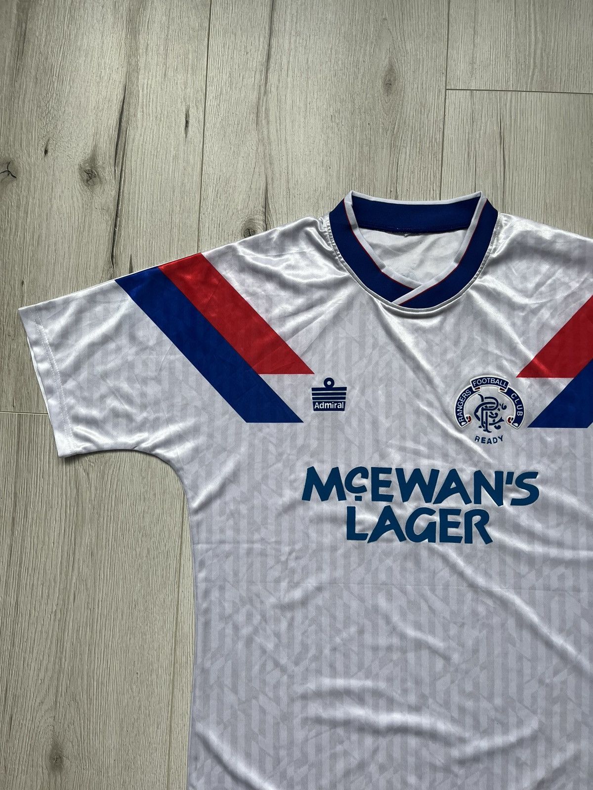 Vintage FC Rangers Away Kit 1990/92 Jersey T Shirt Admiral Football Size US XL / EU 56 / 4 - 3 Thumbnail