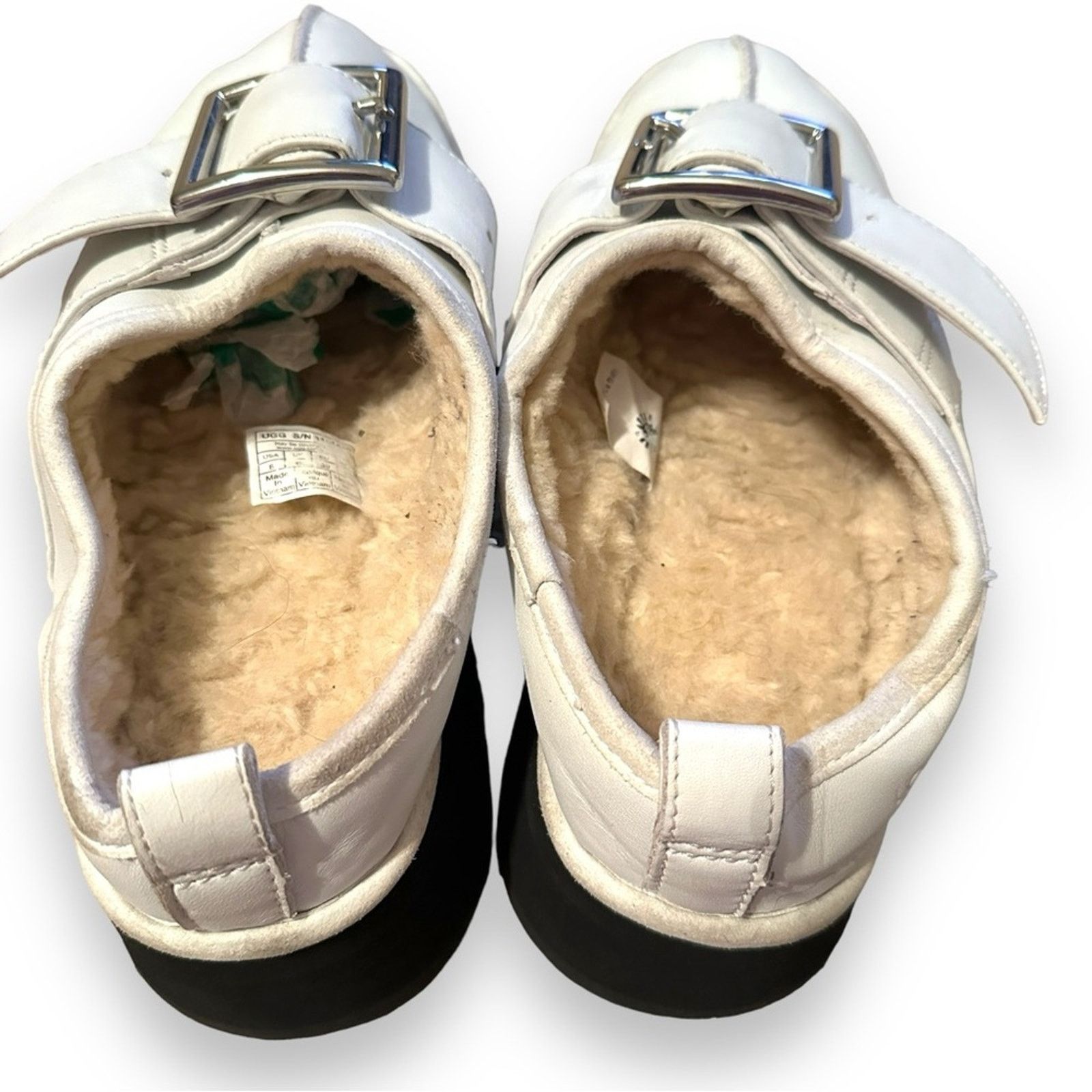 Ugg Ugg x Opening Ceremony Tasman Leather Faux Fur Platform Mule Size US 8 / IT 38 - 9 Thumbnail