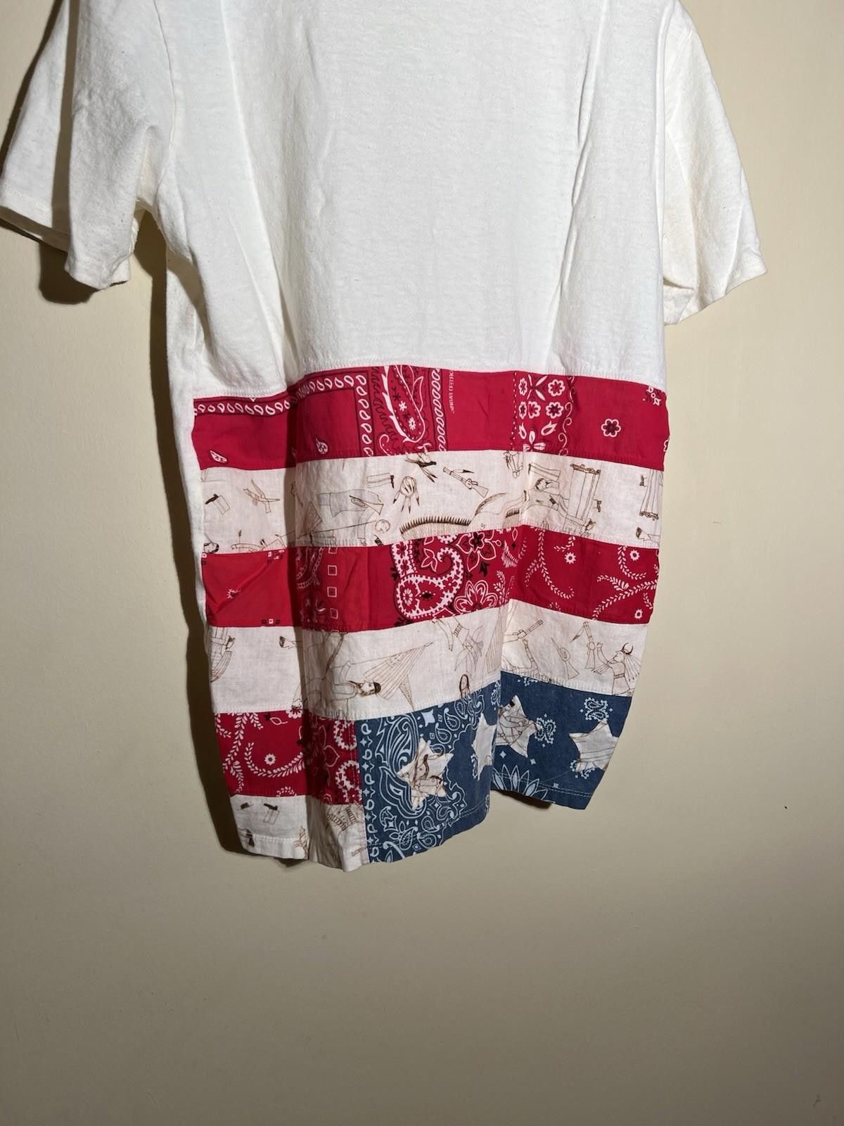 Visvim Pre-Owned VISVIM Bandana Jumbo Tee S/S Stars T-Shirt Size 2 Size US M / EU 48-50 / 2 - 5 Thumbnail