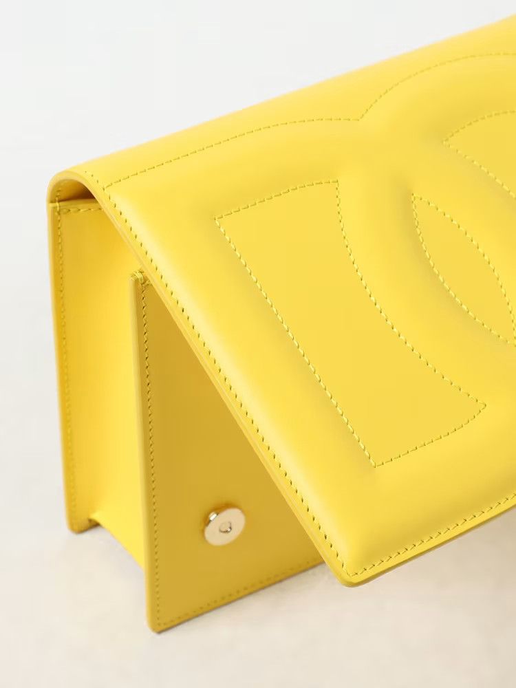 Dolce & Gabbana o1s22i1n1024 Size: OS / Dg Logo Crossbody Bag in Yellow Size ONE SIZE - 4 Thumbnail