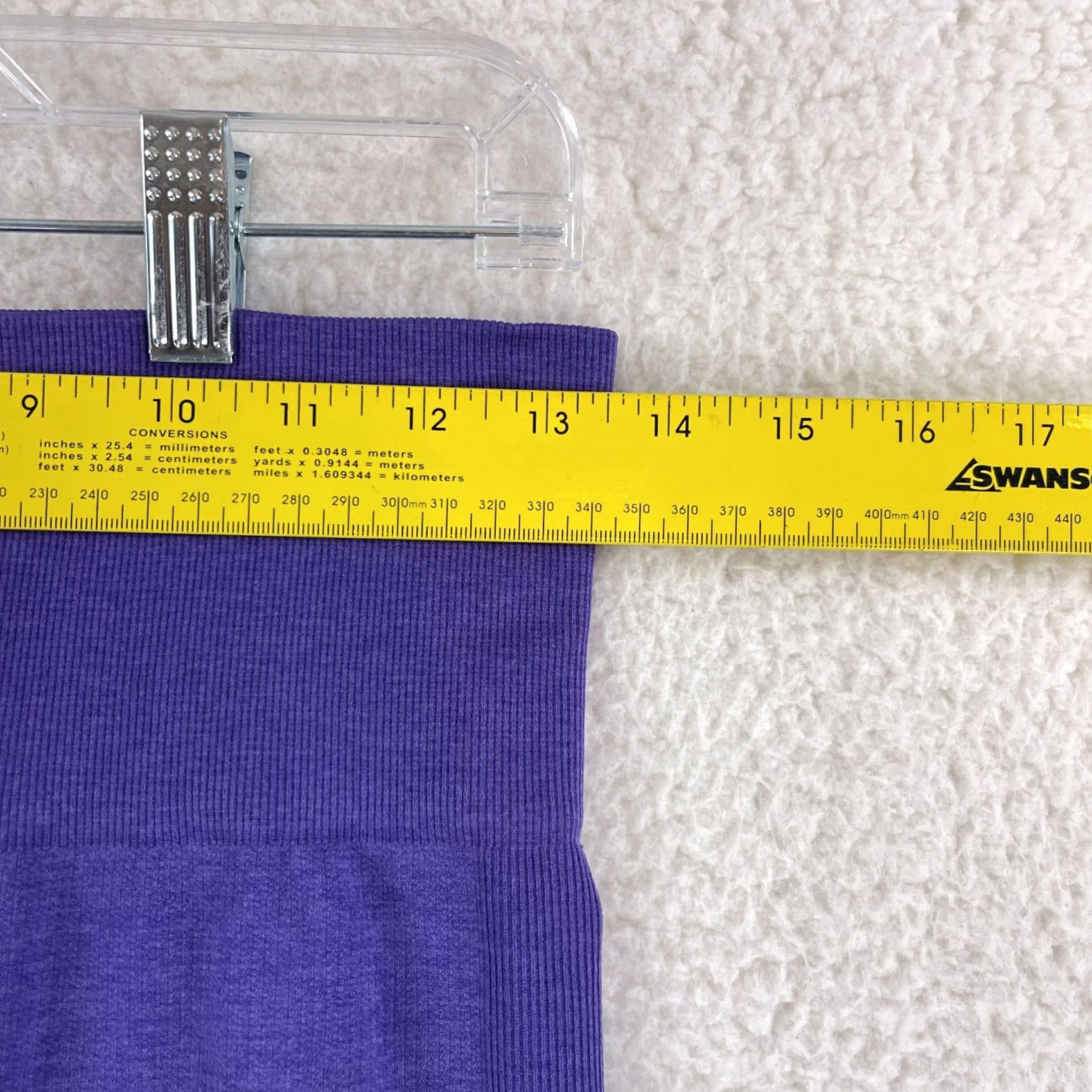 Lululemon Lululemon Seamless Street Crop Leggings Womens Size 8 Purple Athletic Yoga Gym Size 30" / US 8 / IT 44 - 7 Thumbnail