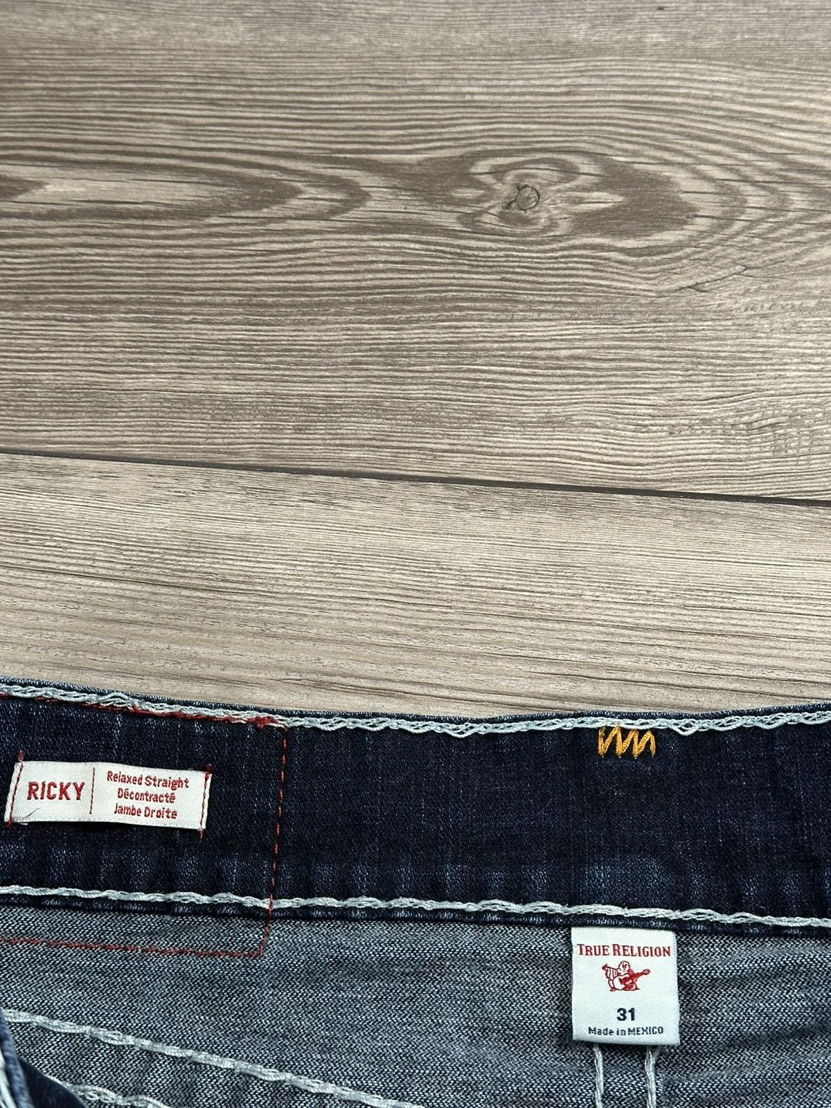 True Religion × Vintage Y2K True Religion Cut Off Denim Shorts Size US 33 - 4 Thumbnail