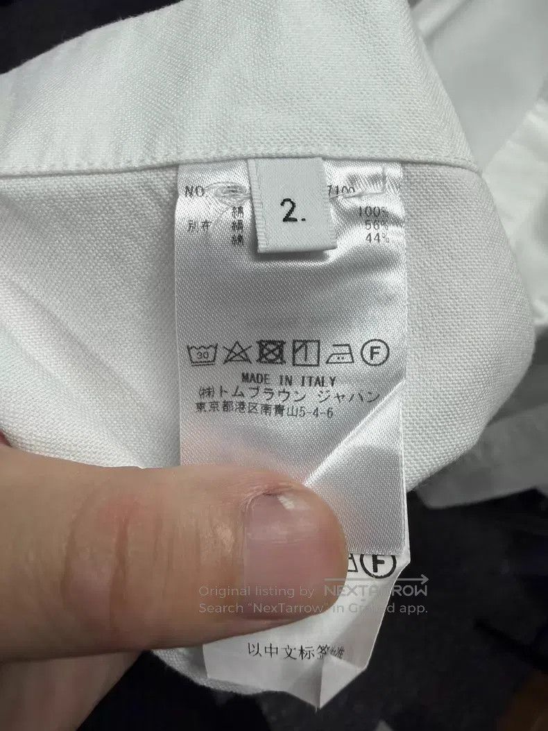 Thom Browne Thom Browne Shirt Size US M / EU 48-50 / 2 - 5 Thumbnail