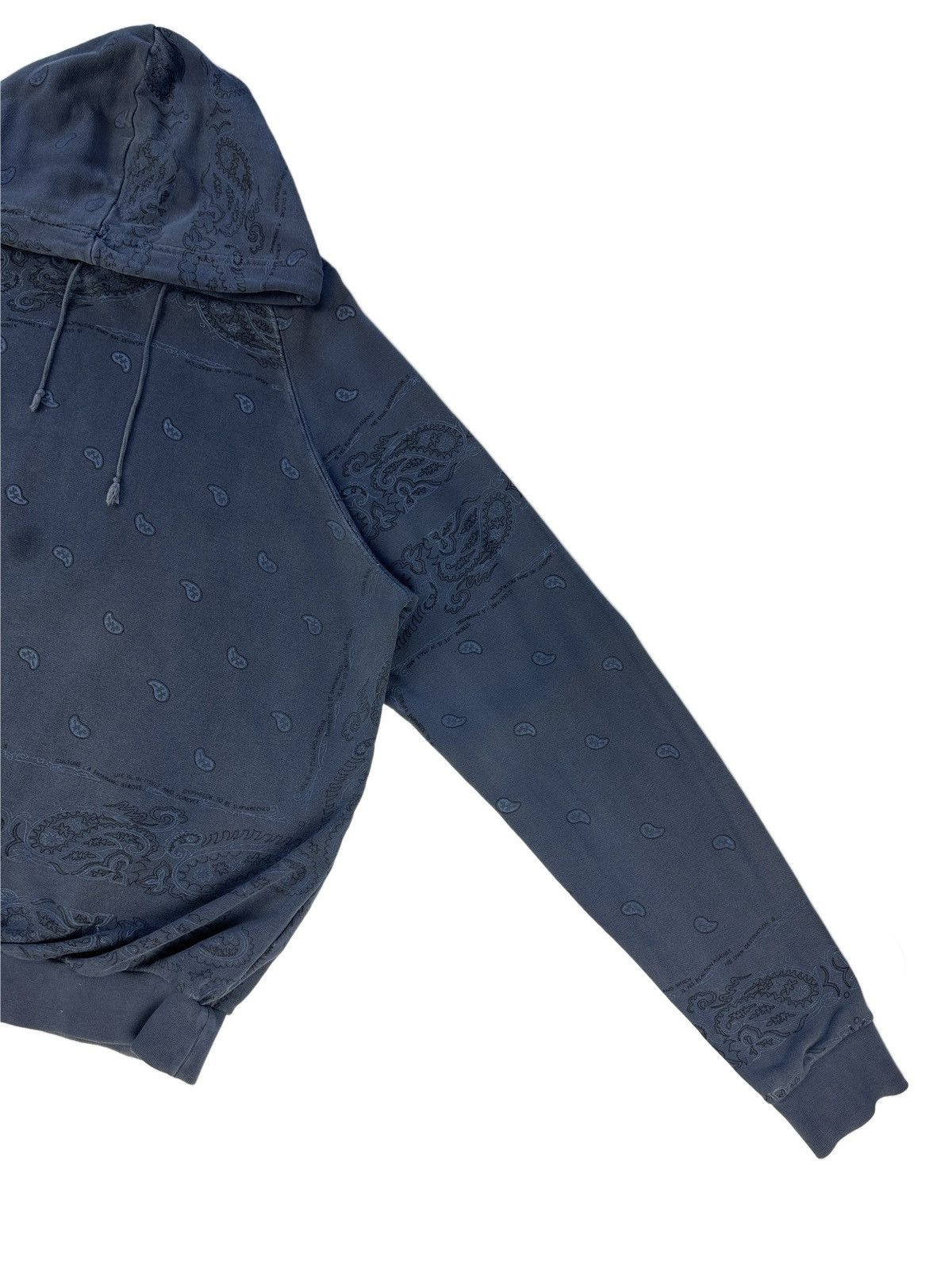 Raf Simons AW04 Waves Paisley Hoodie Size US S / EU 44-46 / 1 - 4 Thumbnail