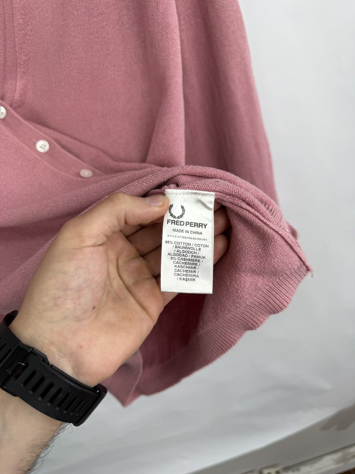 Fred Perry 🇬🇧 Vintage Fred Perry Women’s Cardigan Rare Retro Hype Y2K Size M / US 6-8 / IT 42-44 - 6 Thumbnail