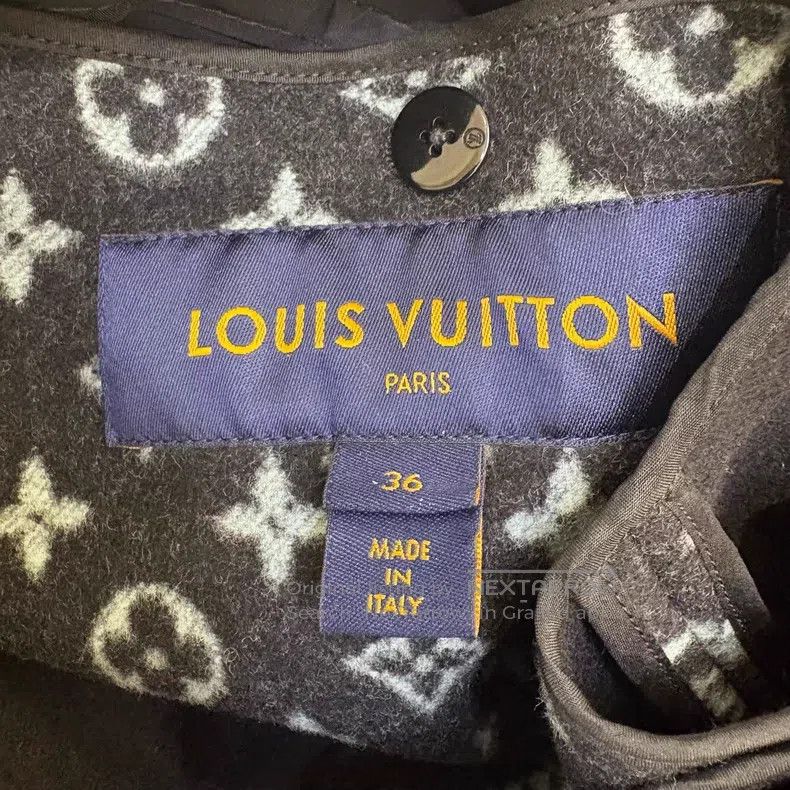 Louis Vuitton Louis Vuitton Black Hooded Cape Jacket Size XS / US 0-2 / IT 36-38 - 7 Thumbnail