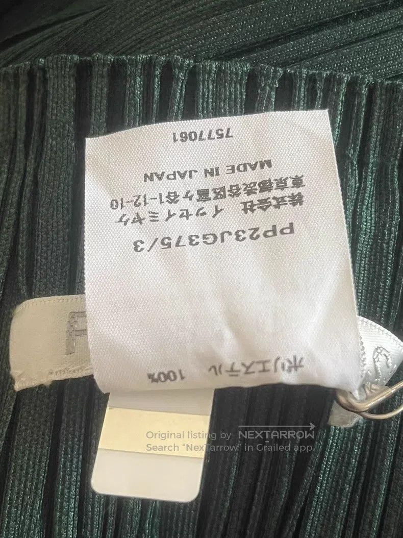 Issey Miyake Issey Miyake size:3 Green Suspender Skirt Size 22" - 4 Thumbnail