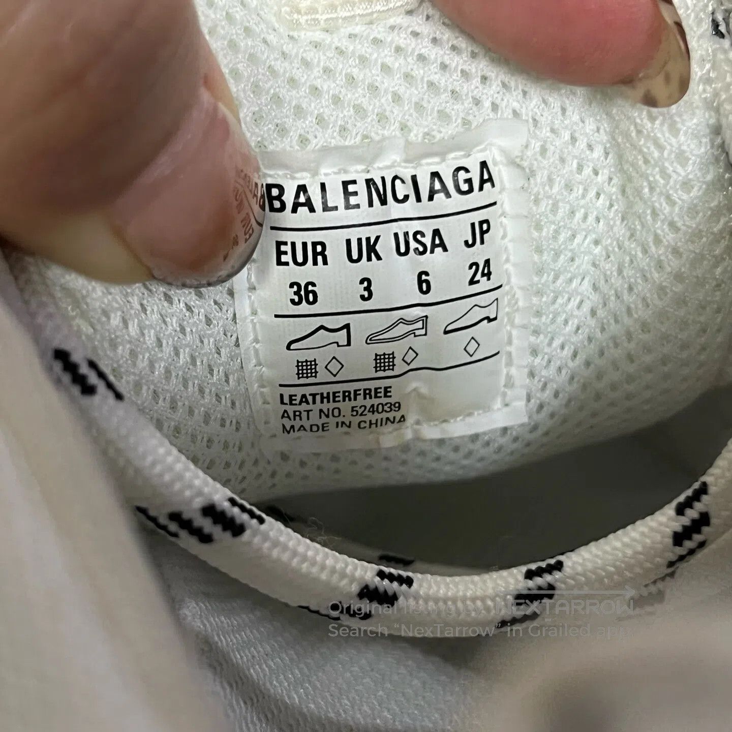 Other Balenciaga White double-layer foam logo embroidered anti-s Size US 5.5 / IT 35.5 - 6 Thumbnail
