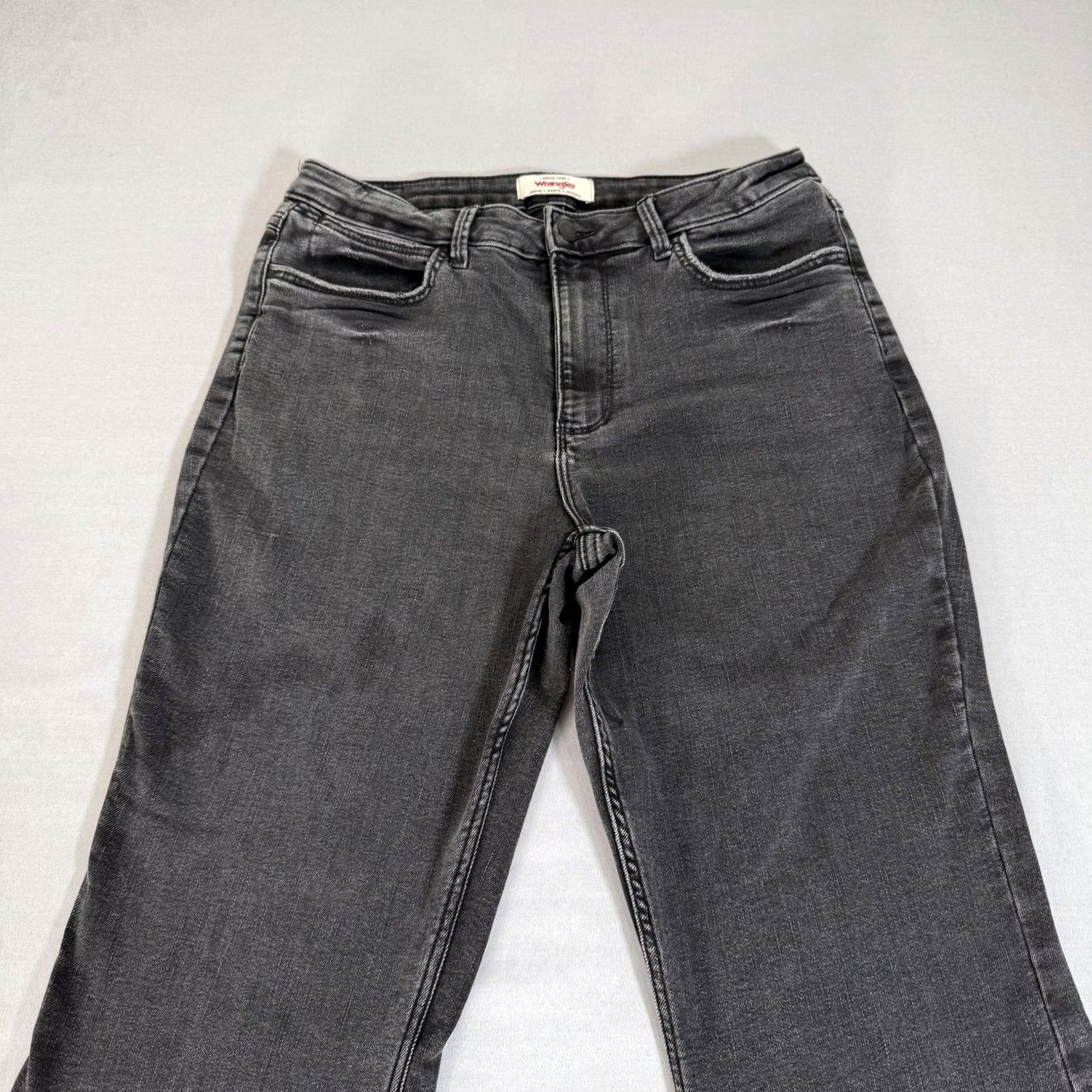 Wrangler Wrangler Jeans Womens 12 Black High Rise Fierce Flare Stretch Denim Pants Bell Size 34" / US 12 / IT 48 - 2 Thumbnail