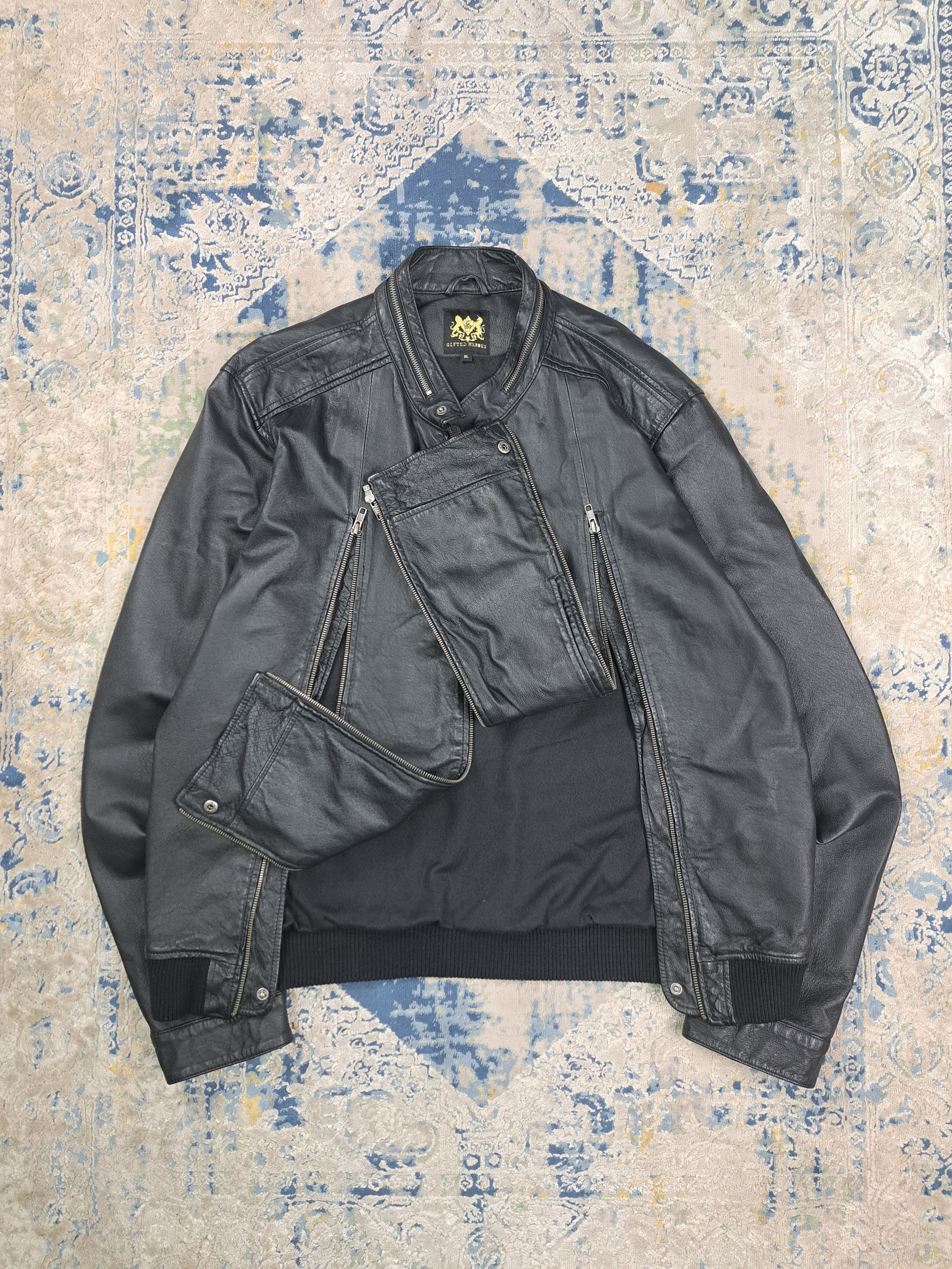 Genuine Leather × Japanese Brand LEATHER BIKER JACKET EMO