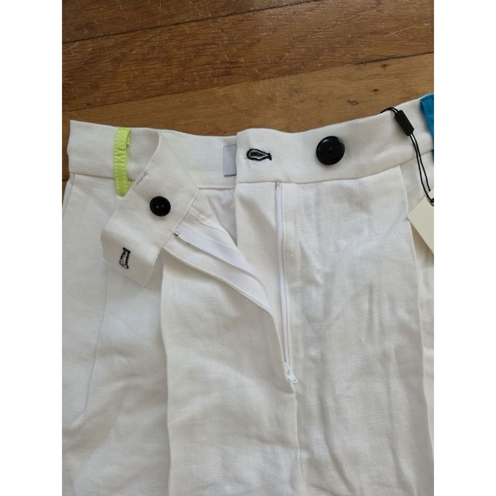 Christopher John Rogers CHRISTOPHER JOHN ROGERS ColorBlock Leg Pants 4 A001034 Size 26" / US 2 / IT 38 - 6 Thumbnail