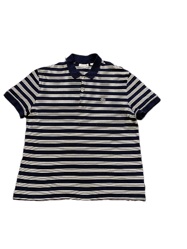 Lacoste Luxury Lacoste Classic Fit Striped Polo Size L Size US L / EU 52-54 / 3 - 1 Thumbnail