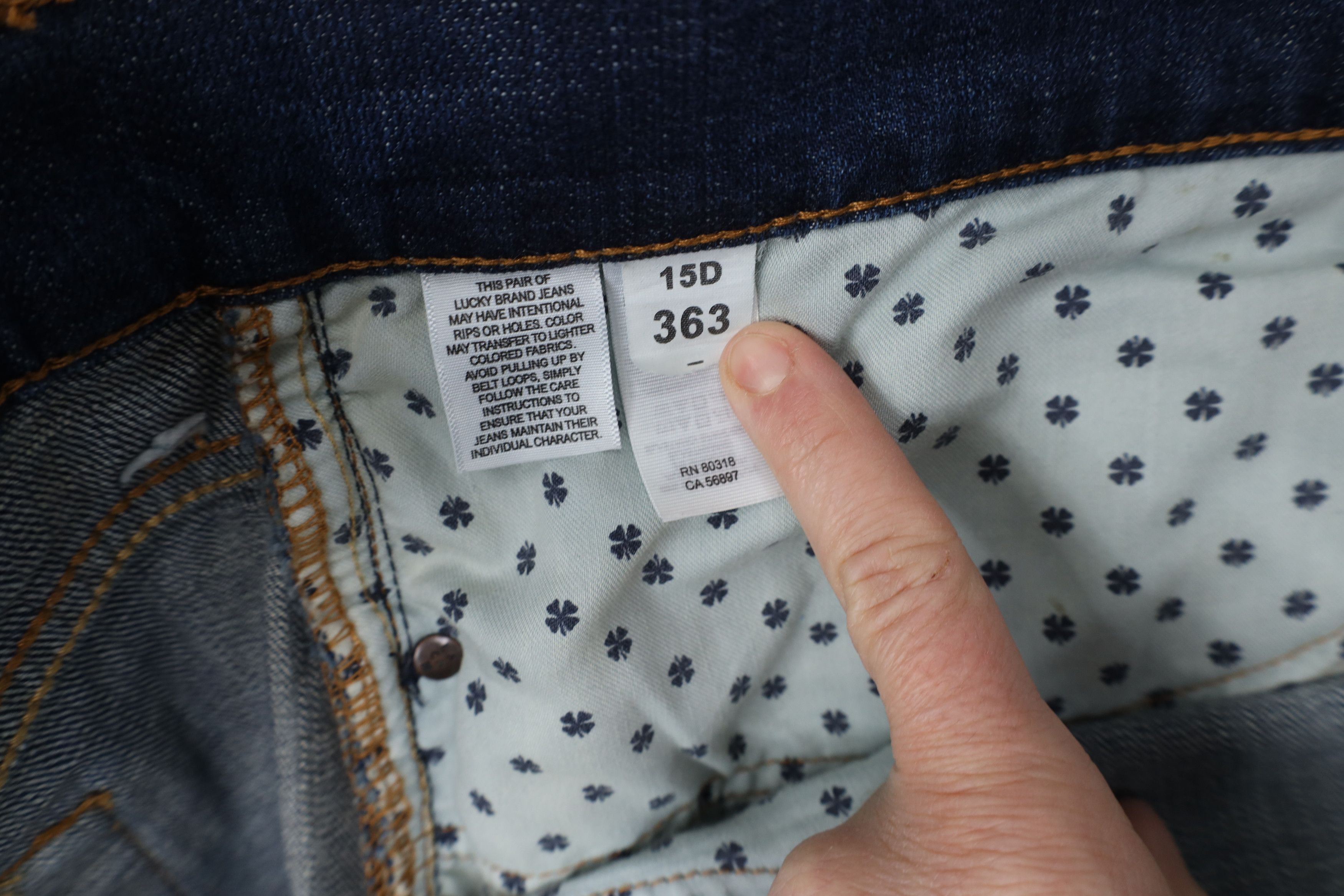 Lucky Brand Vintage Y2K Lucky Brand Relaxed 181 Straight Wide Leg Jeans Size US 42 / EU 58 - 9 Thumbnail