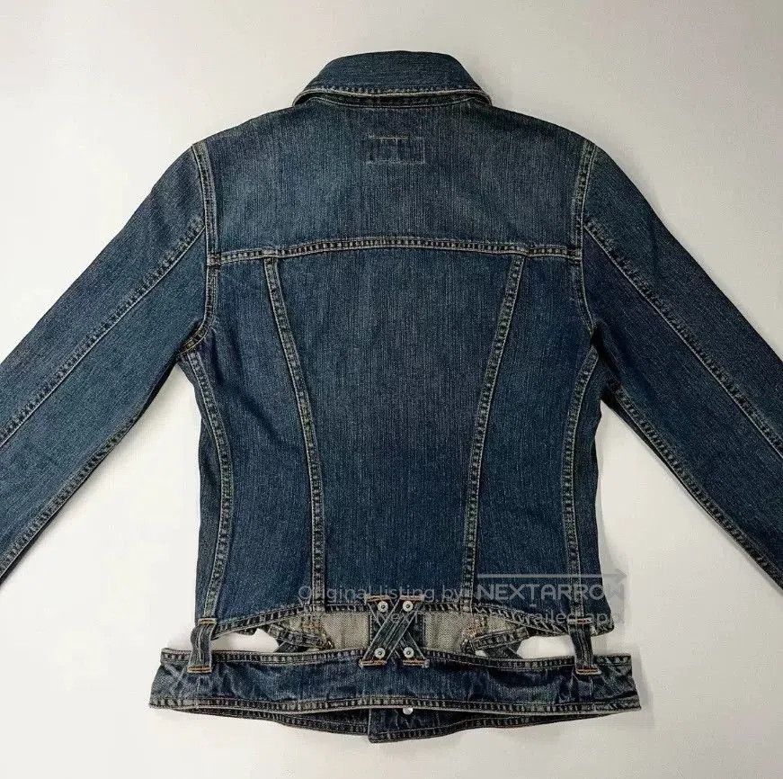 Dolce & Gabbana Dolce&Gabbana Denim Jacket with Cutout Design. Size US XS / EU 42 / 0 - 6 Thumbnail