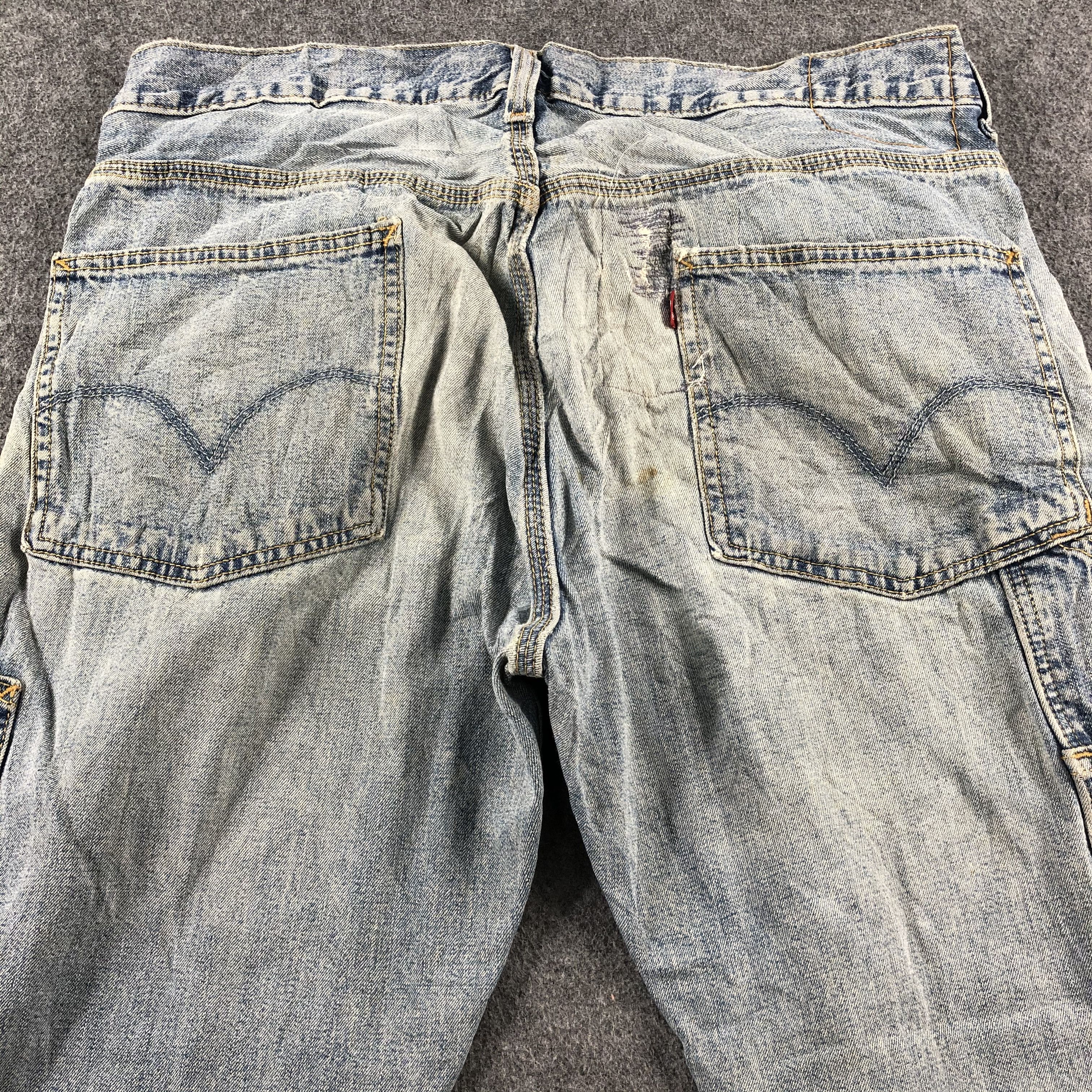 Levi's Vintage Blue Wash Levis Jeans-J2604 Size US 35 - 4 Thumbnail