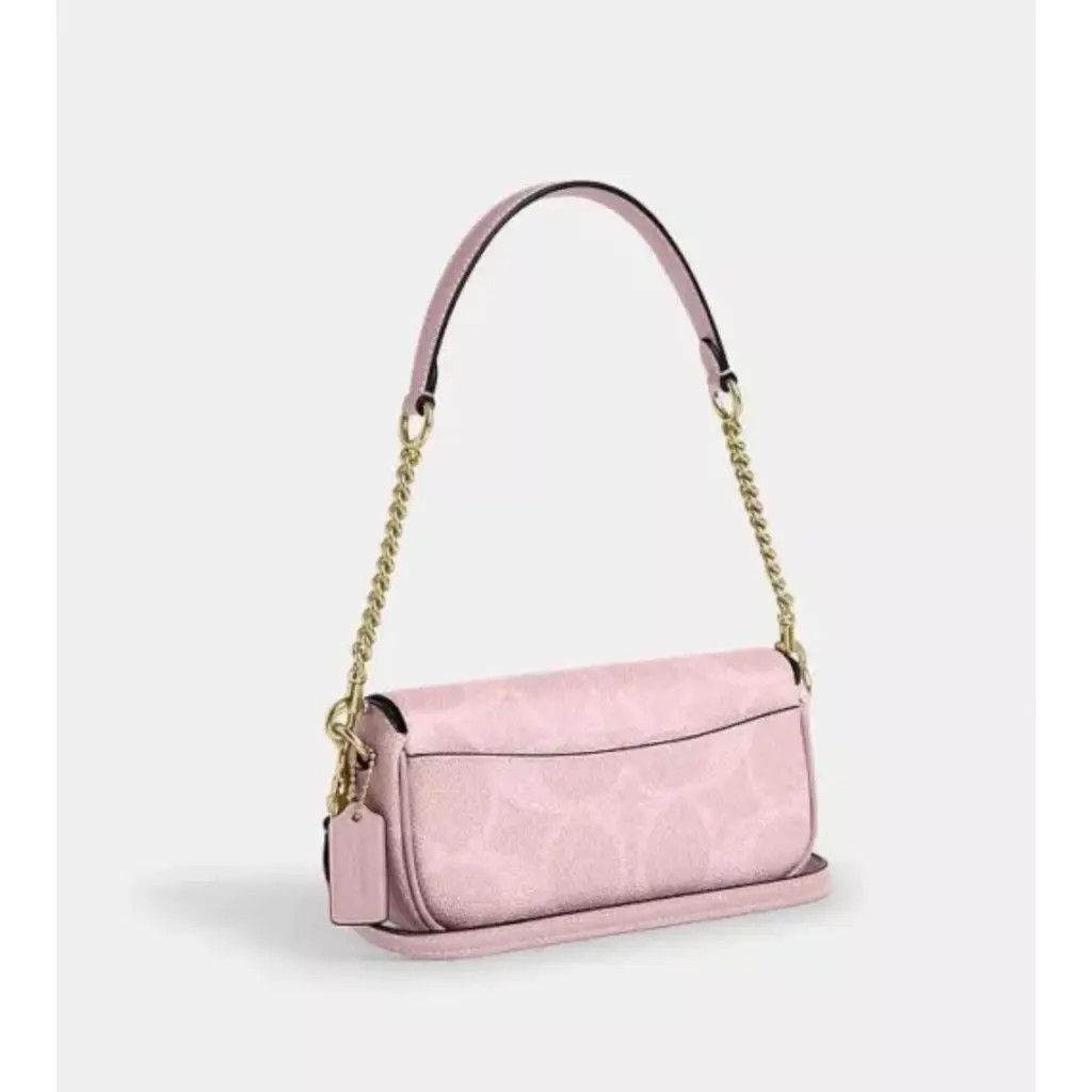 Coach Hailey Flap Bag In Signature Canvas CAN70 Size ONE SIZE - 8 Thumbnail