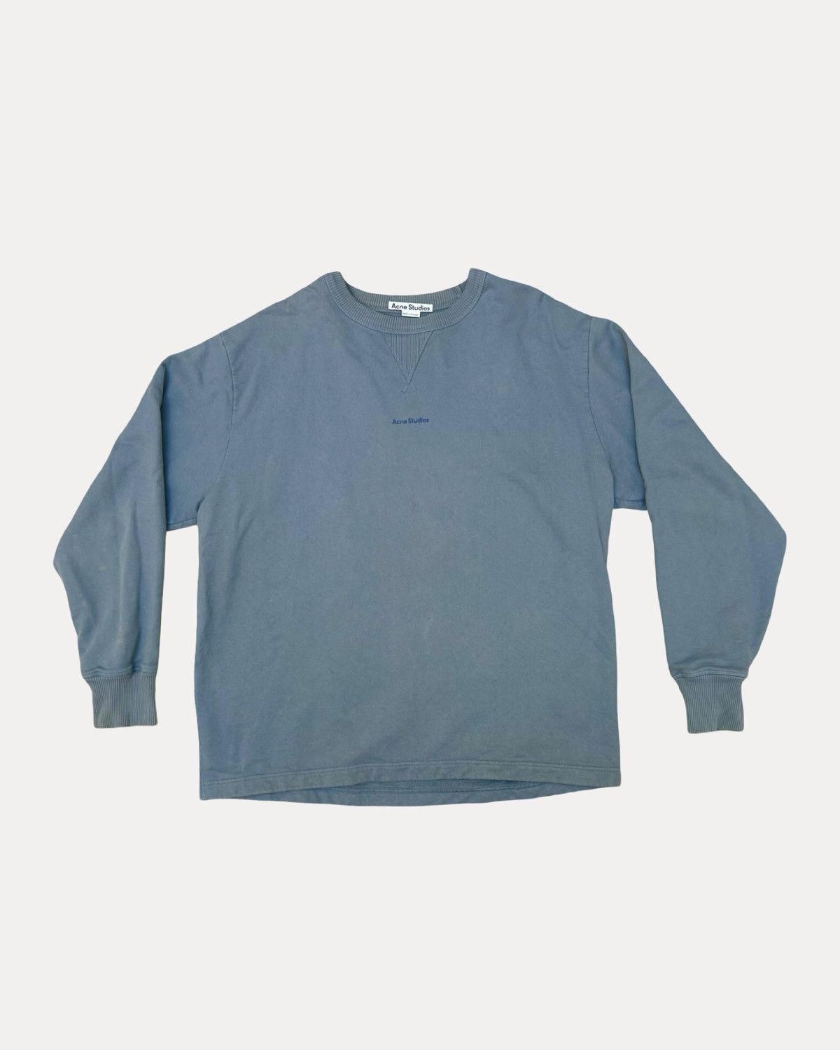 Acne Studios Acne Studios Logo Crewneck Size US L / EU 52-54 / 3 - 1 Thumbnail