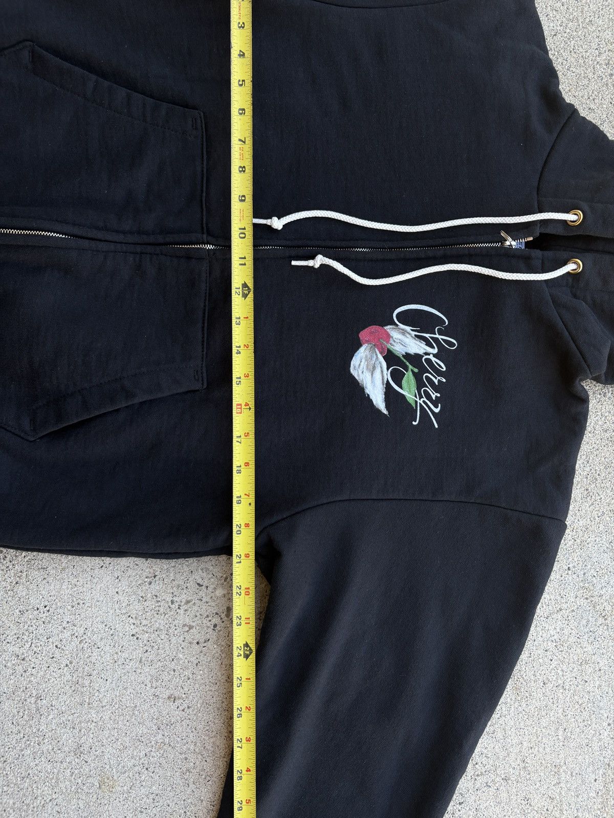 Cherry LA 2022 Cherry LA “Wings” Black Thermal Insulated Hoodie Size M Size US M / EU 48-50 / 2 - 8 Thumbnail