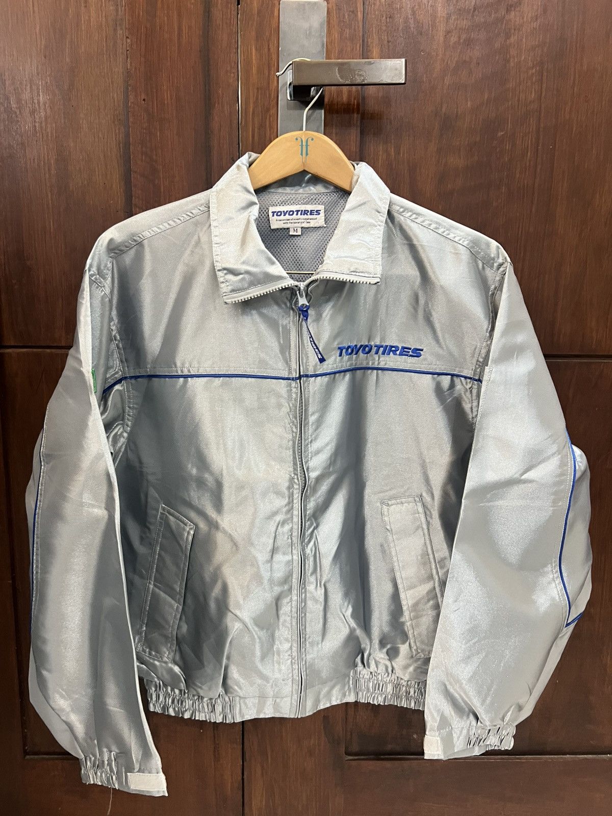 Japanese Brand Toyotires Windbreaker Jacket Size US M / EU 48-50 / 2 - 2 Thumbnail