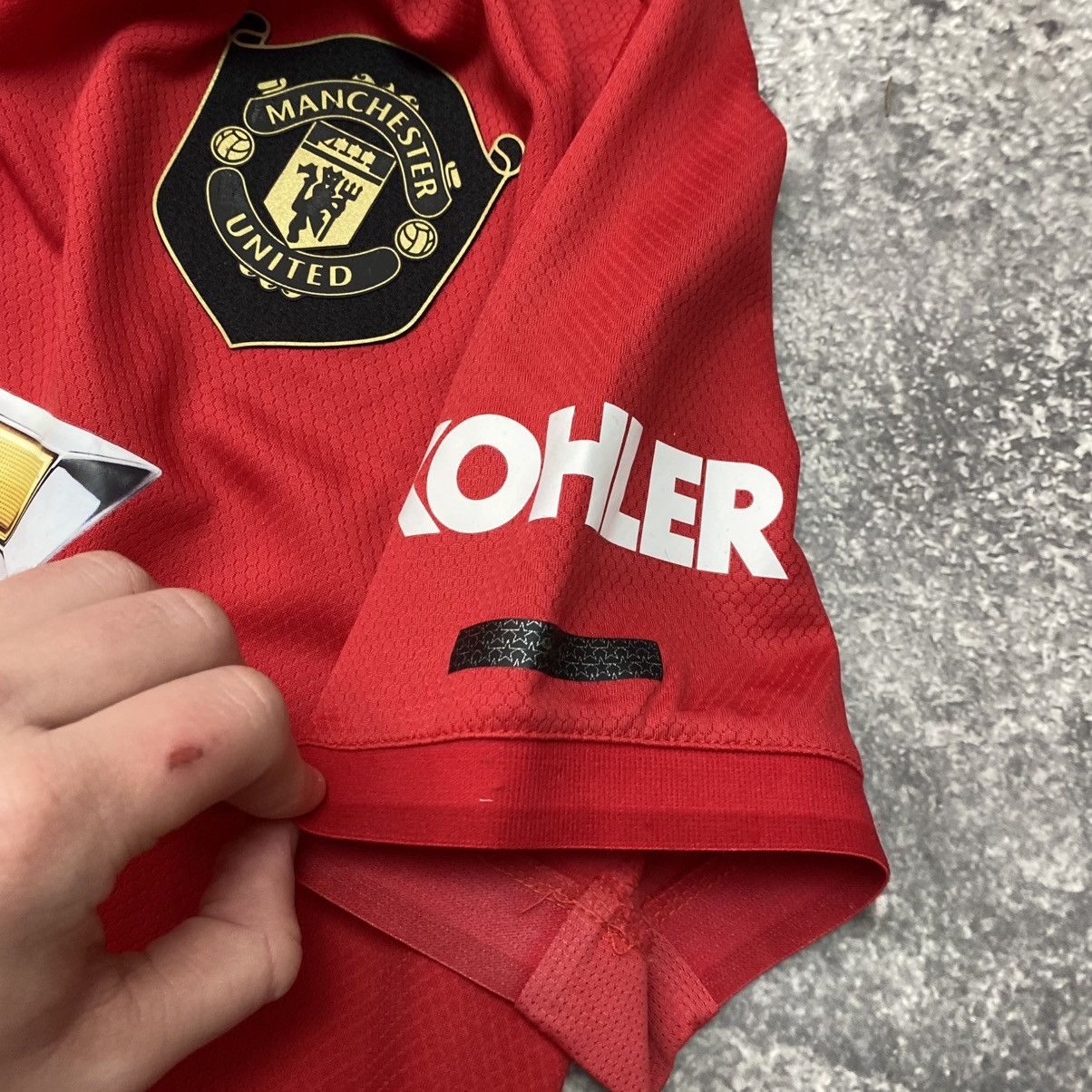 Adidas Mens Adidas Manchester United Chevrolet 2019 soccer jersey Size US XXL / EU 58 / 5 - 9 Thumbnail