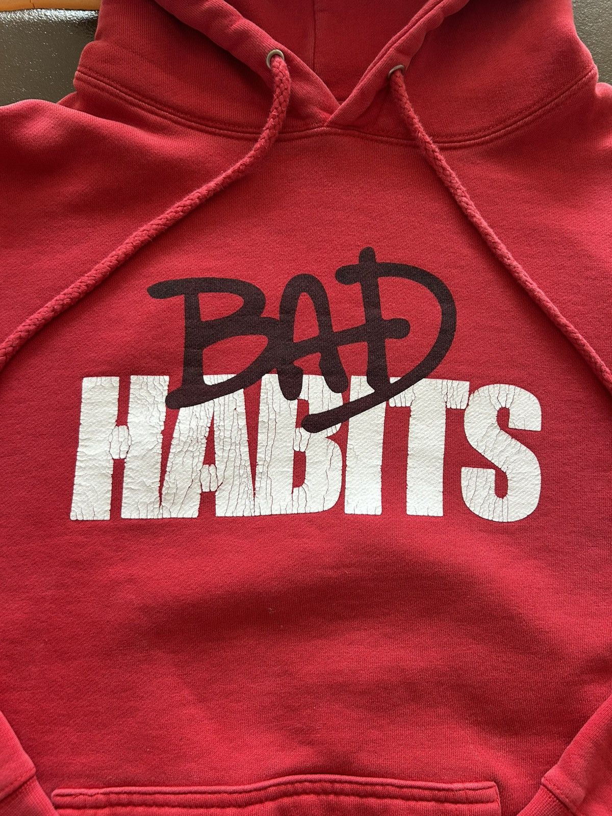 Vlone Vlone Nav Bad Habits Tour Hoodie Red Size US S / EU 44-46 / 1 - 3 Thumbnail