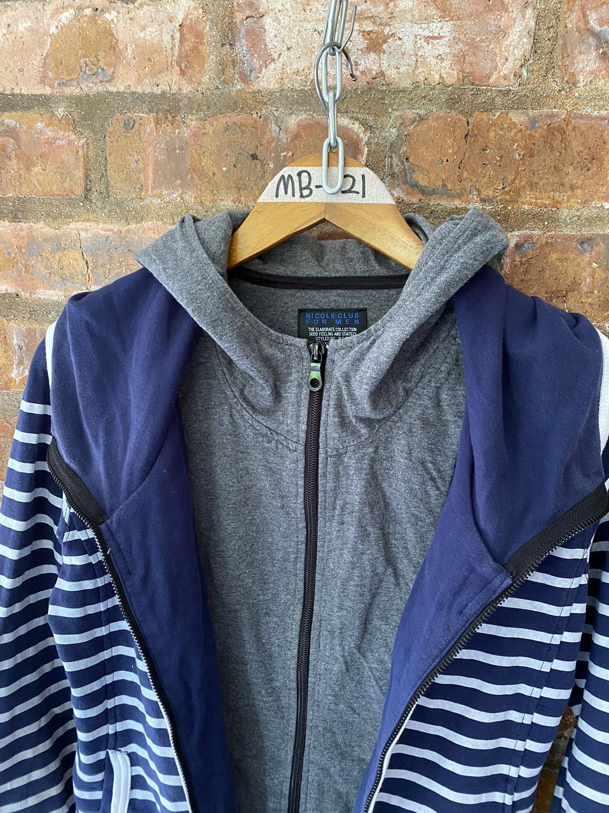 Nicole Club 2000s Double layer zipper hoodie Size US S / EU 44-46 / 1 - 7 Thumbnail
