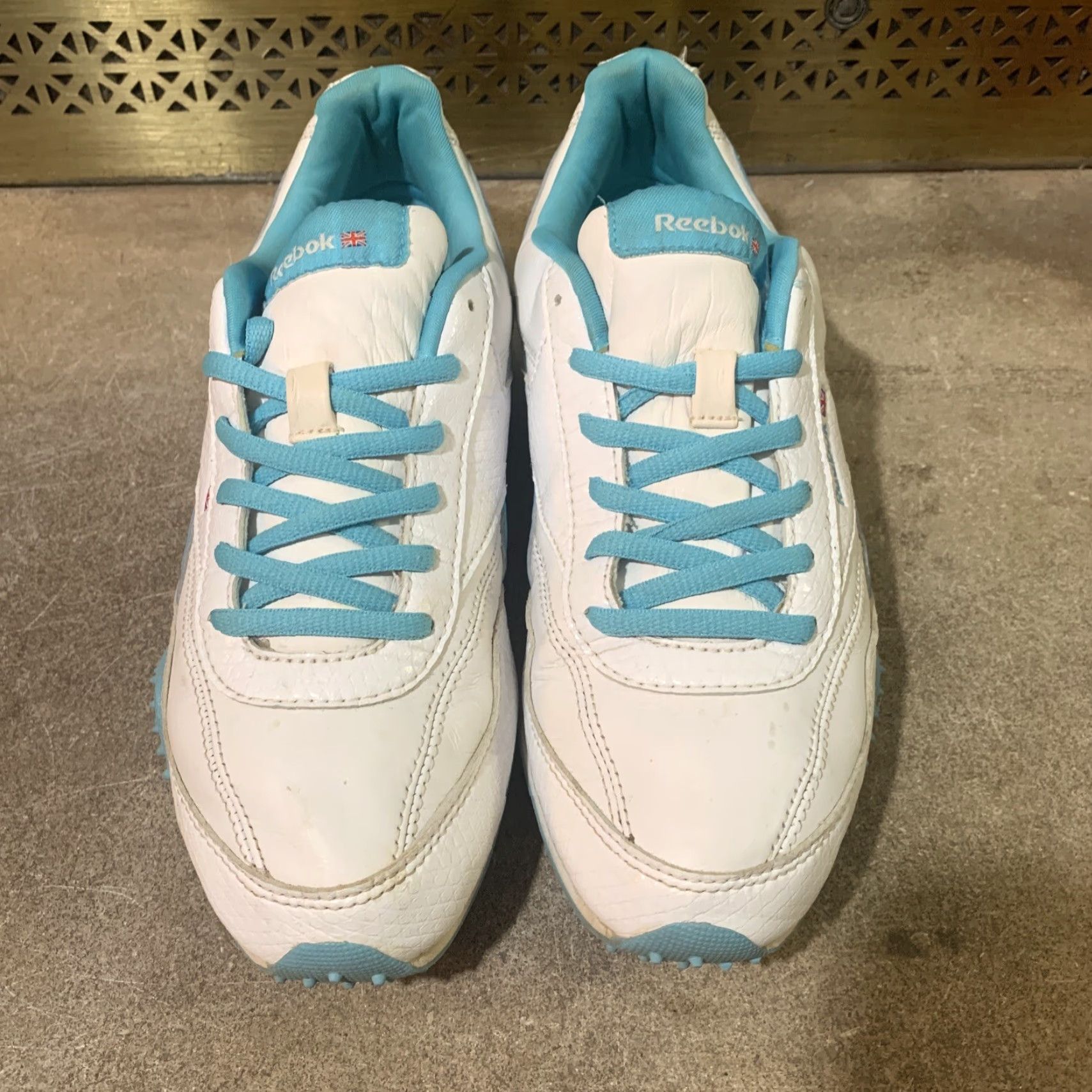 Reebok VINTAGE Reebok Princess Fitness Low Top Sneaker Mint Womens Sz 8.5 80s Classic Sneakers Size M / US 6-8 / IT 42-44 - 6 Thumbnail