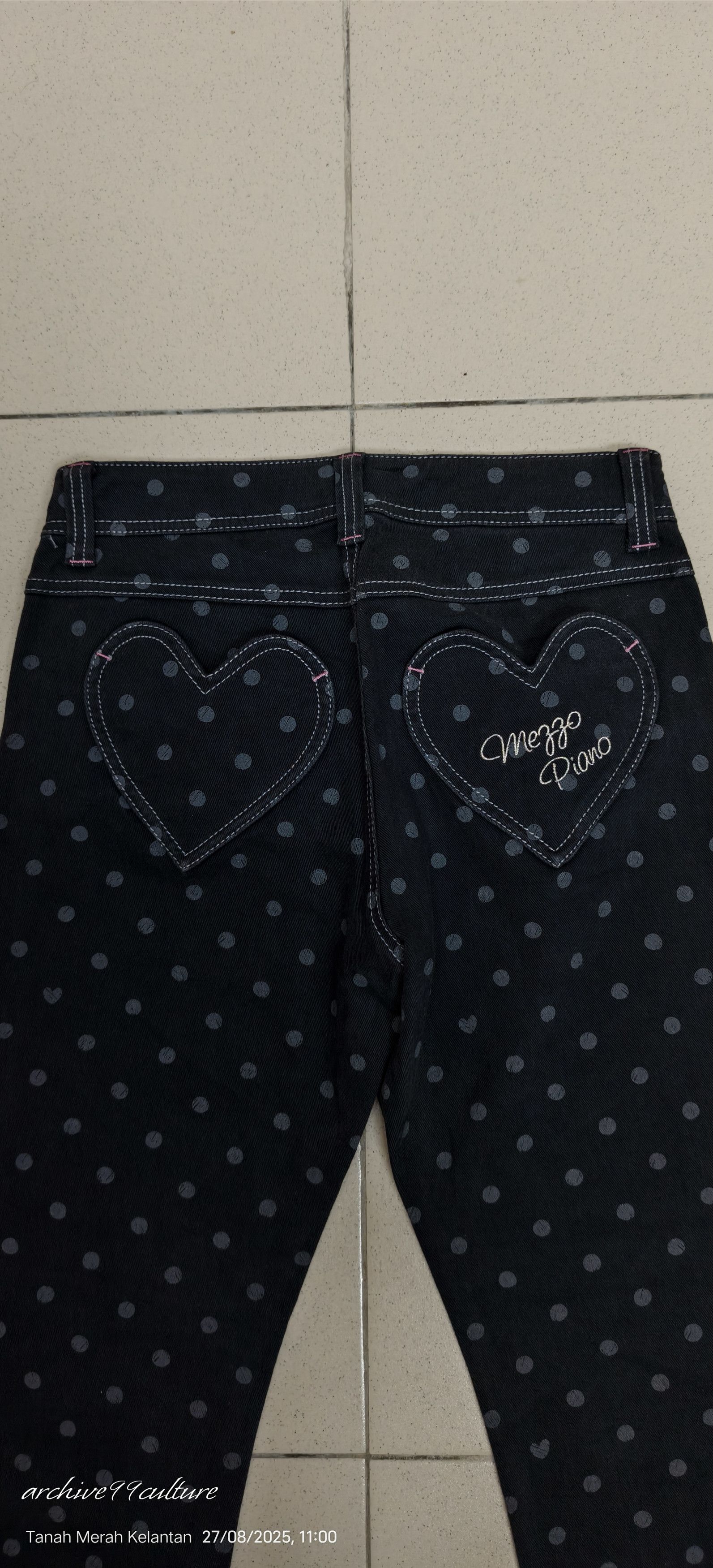 Japanese Brand FW2000 MEZZO PIANO For candy girl jeans Size 28" / US 6 / IT 42 - 15 Thumbnail