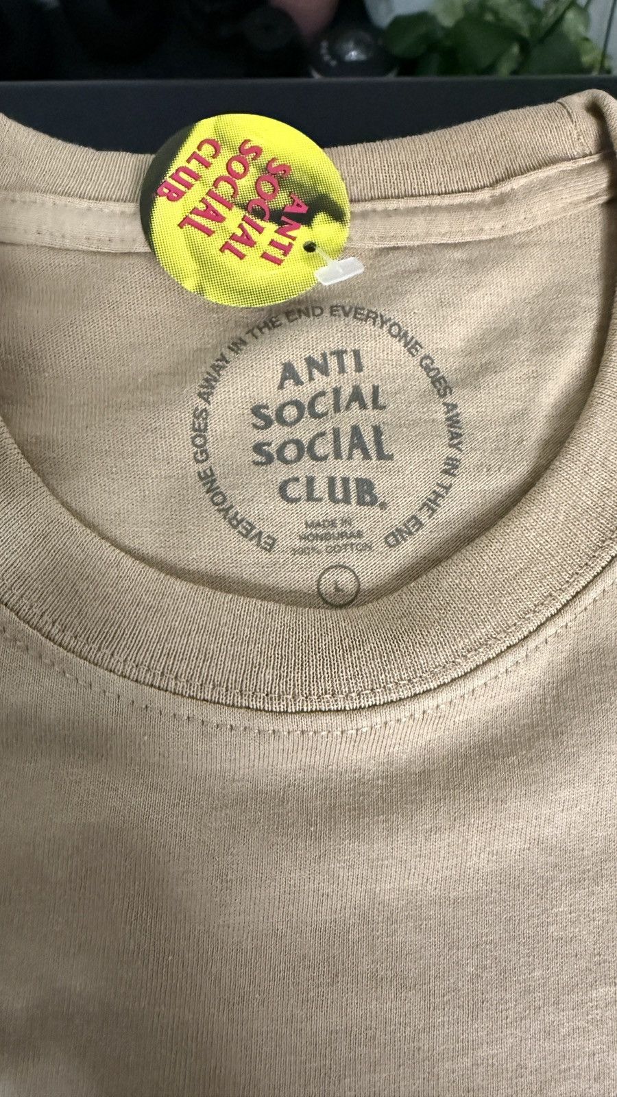 Anti Social Social Club Anti Social Social Club “Sand Koi” Tee — Size L — Authentic Size US L / EU 52-54 / 3 - 2 Thumbnail