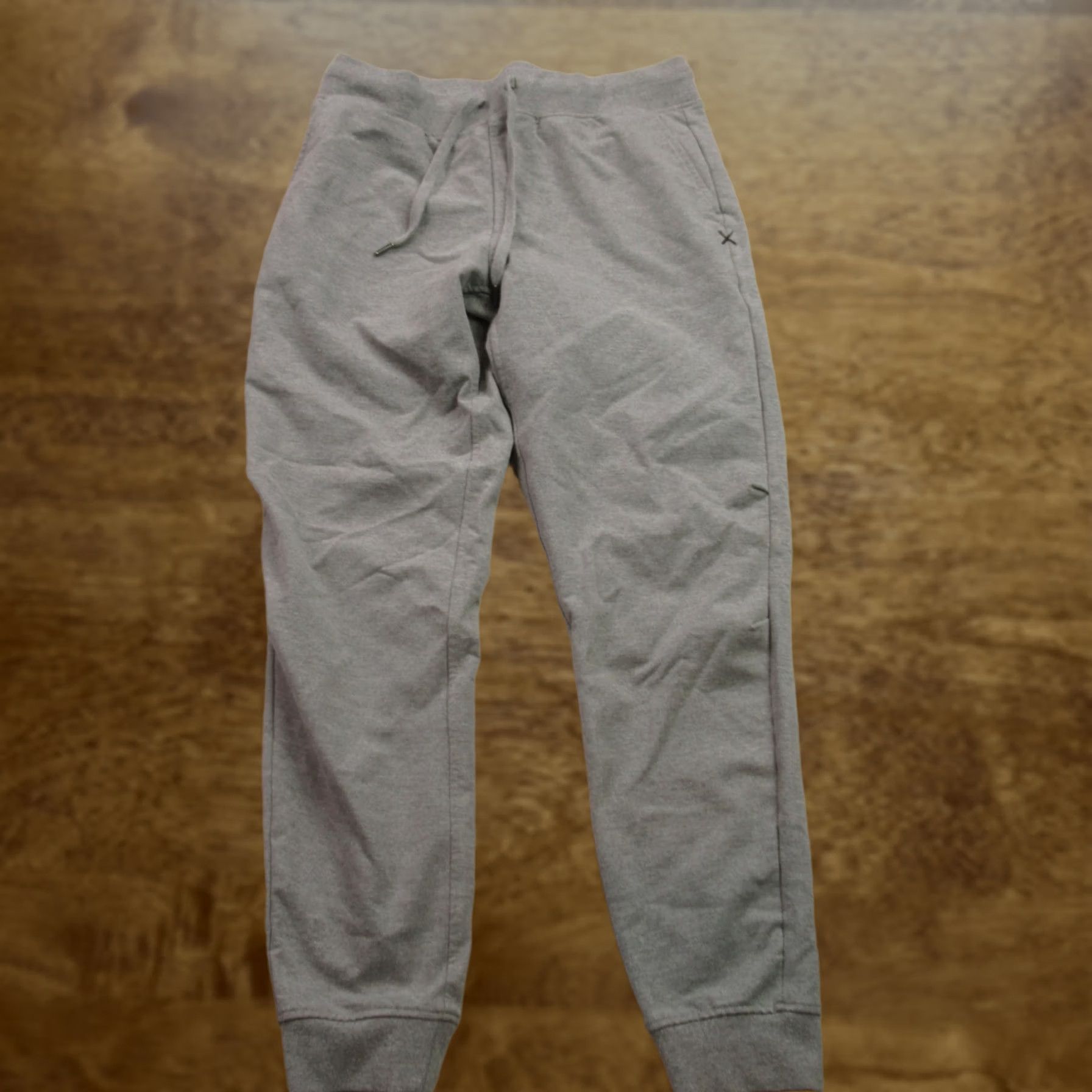 Champion Nike Cuts Pants Mens Medium Outdoor Workout Lightweight Activewear Pockets Gray Sweatpants Size US 31 - 1 Thumbnail