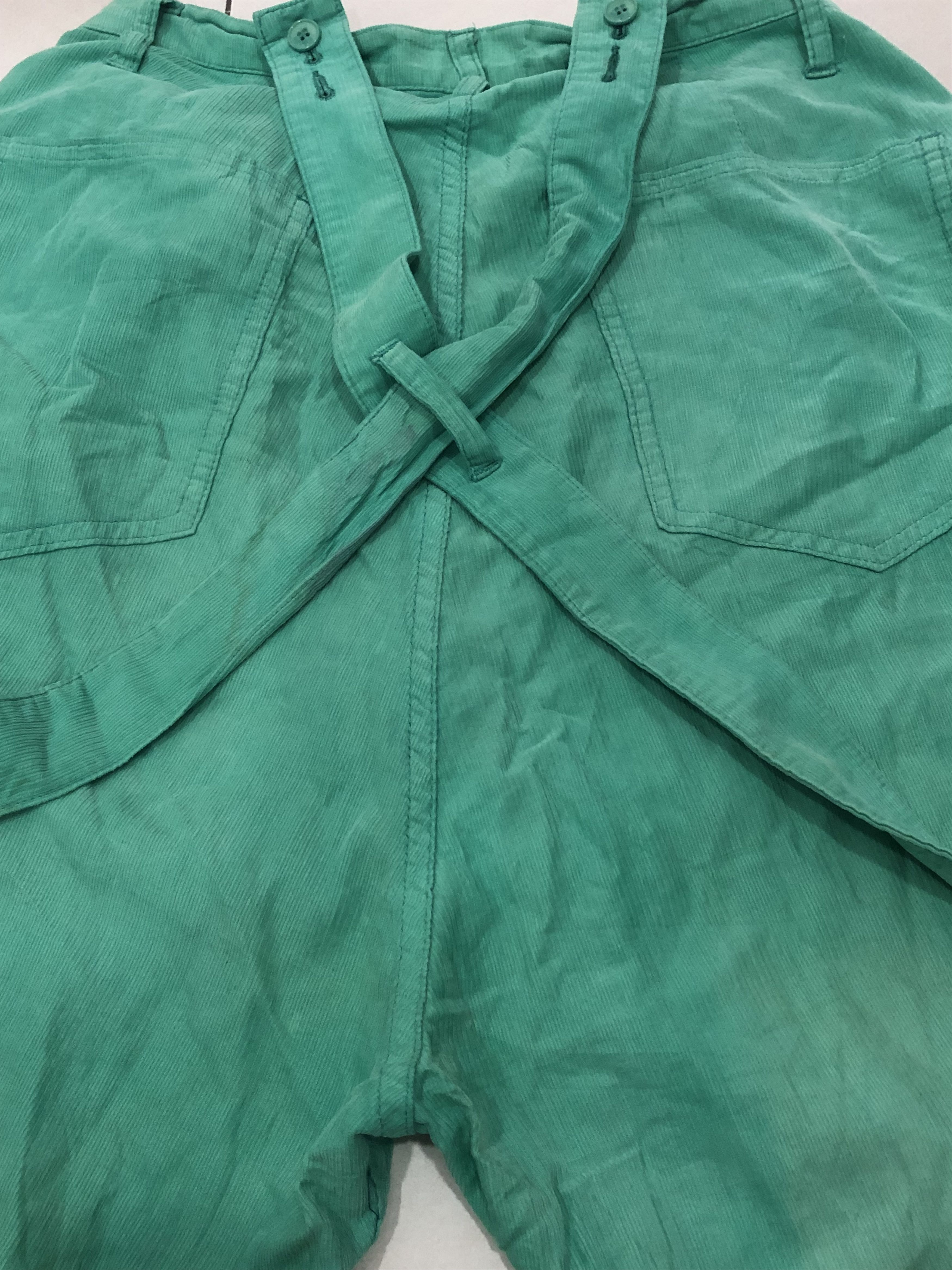 Ne-Net Vintage Nē-net Issey Miyake Style Suspender Pants Size 31" - 3 Thumbnail