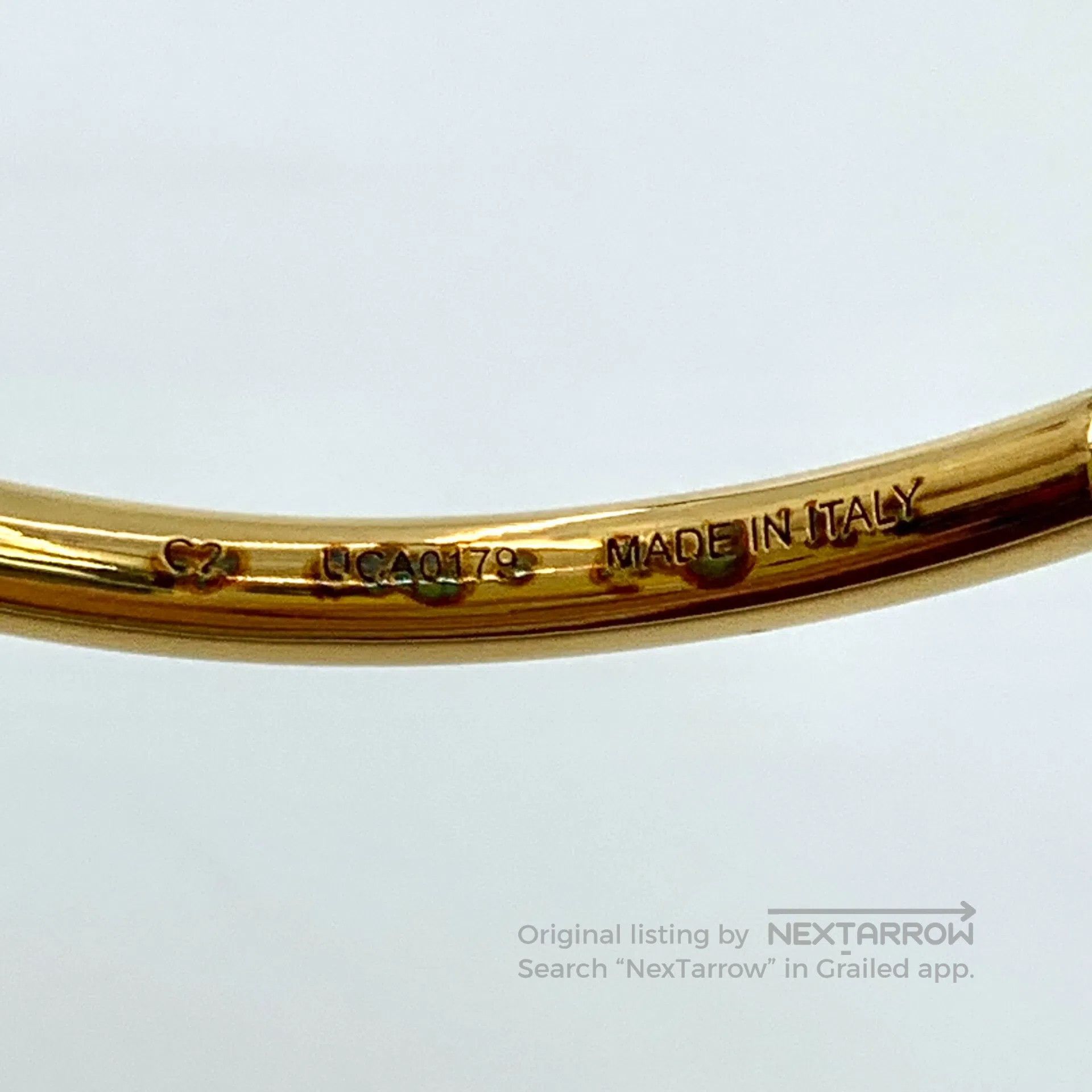 Celine CELINE Gold Open-Ended Knot Bracelet| Size ONE SIZE - 7 Thumbnail