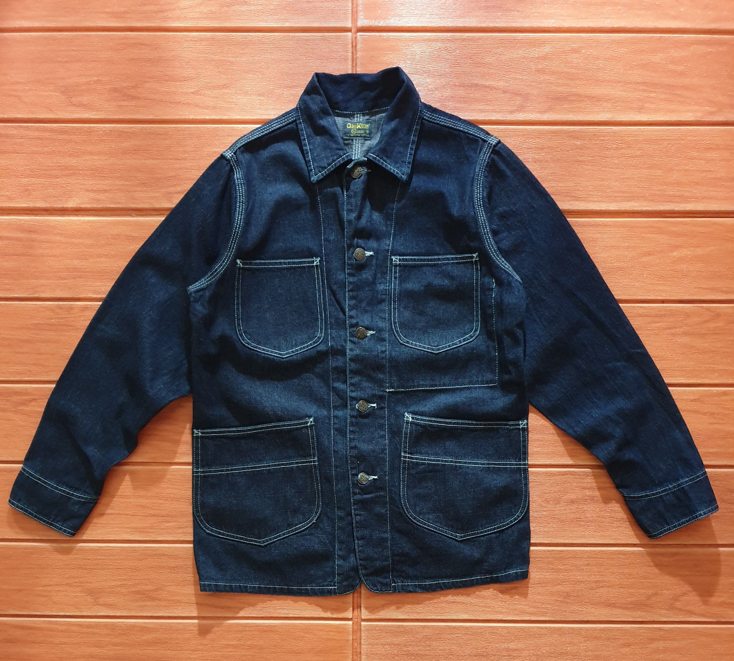 Oshkosh 💥Oshkosh Classic workers denim Jacket Size US M / EU 48-50 / 2 - 1 Thumbnail