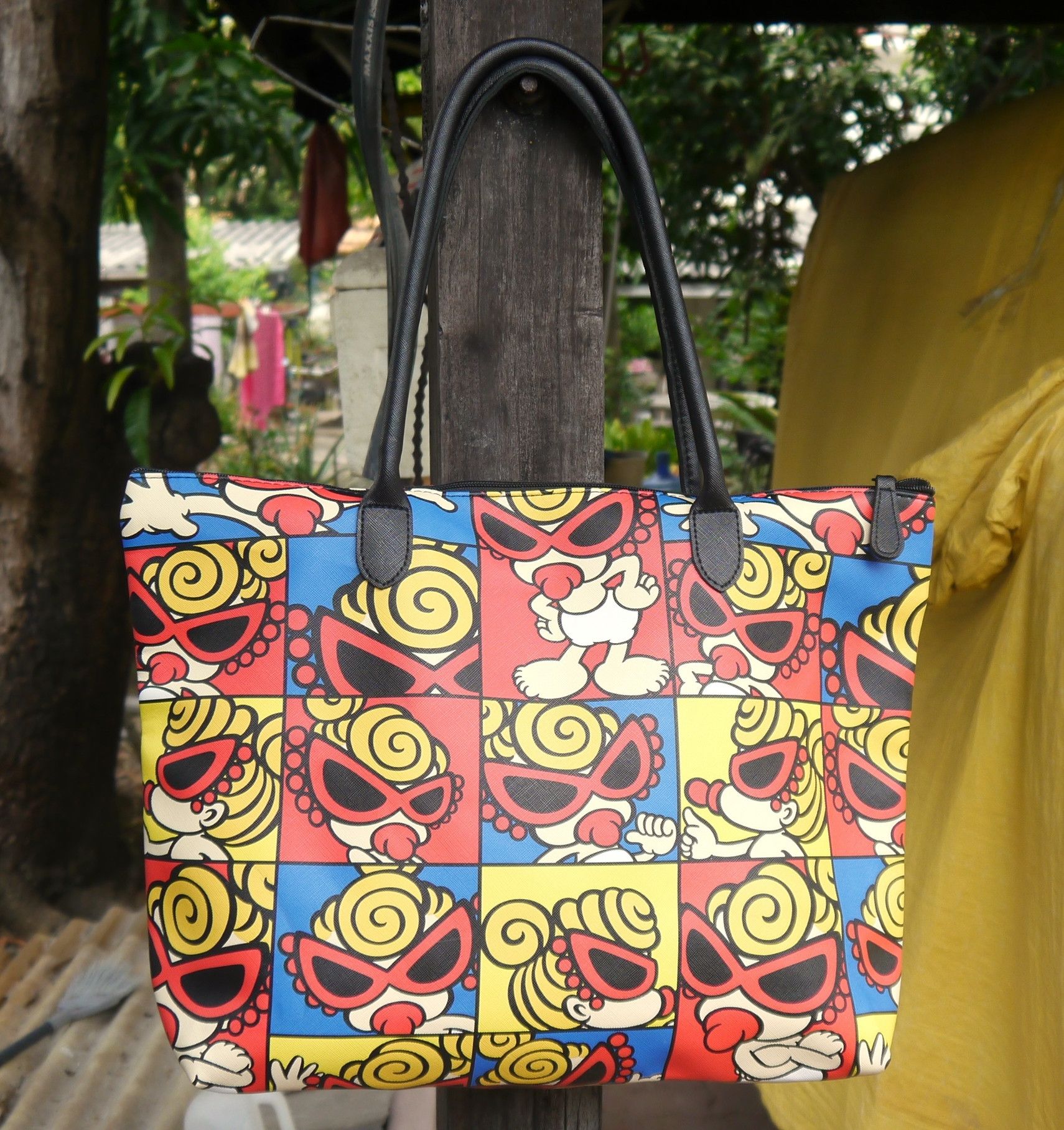 (B65) Hysteric Glamour Mini Kids PVC Tote