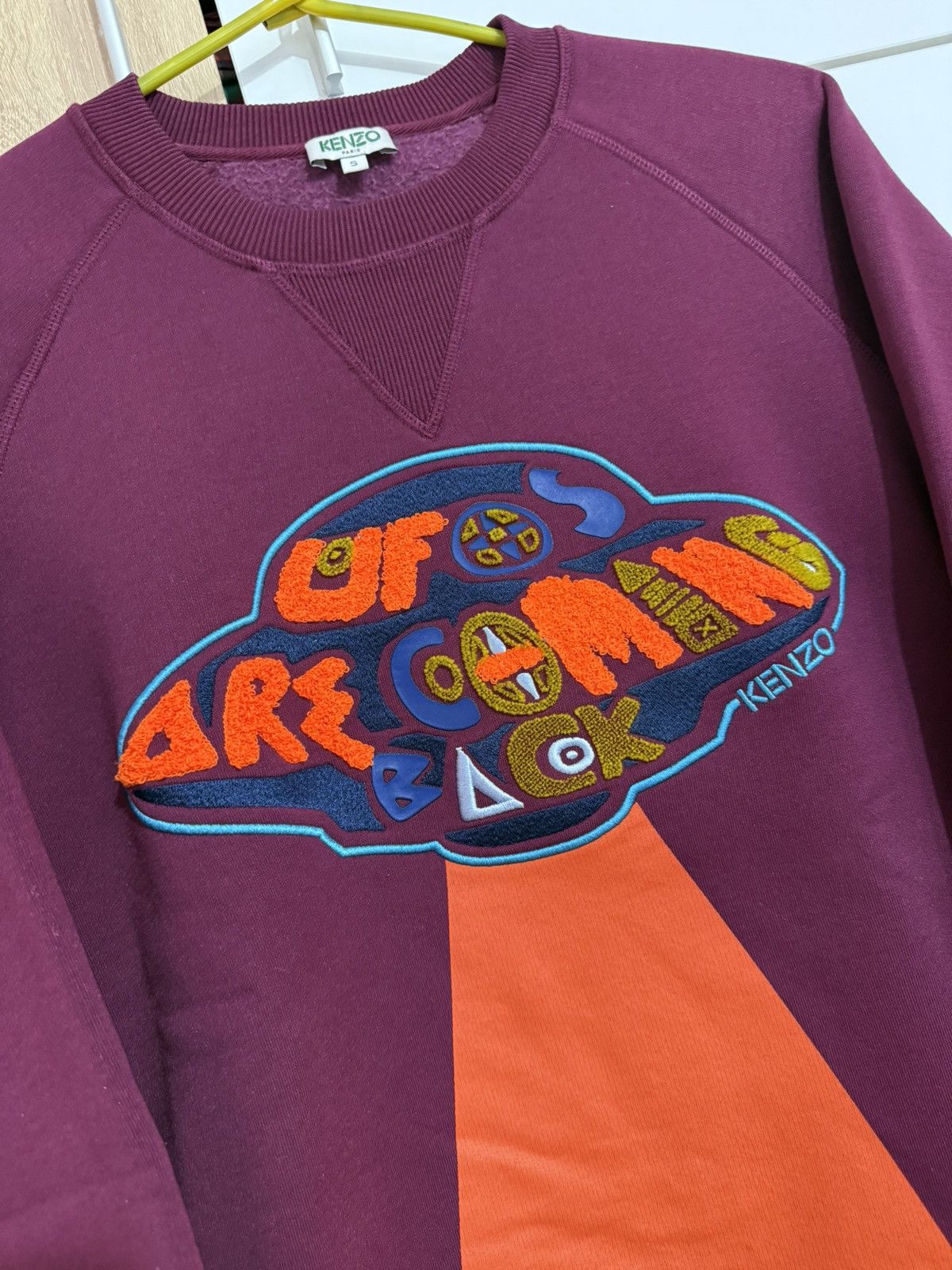 Kenzo Kenzo UFO Sweatshirt Size US S / EU 44-46 / 1 - 2 Thumbnail