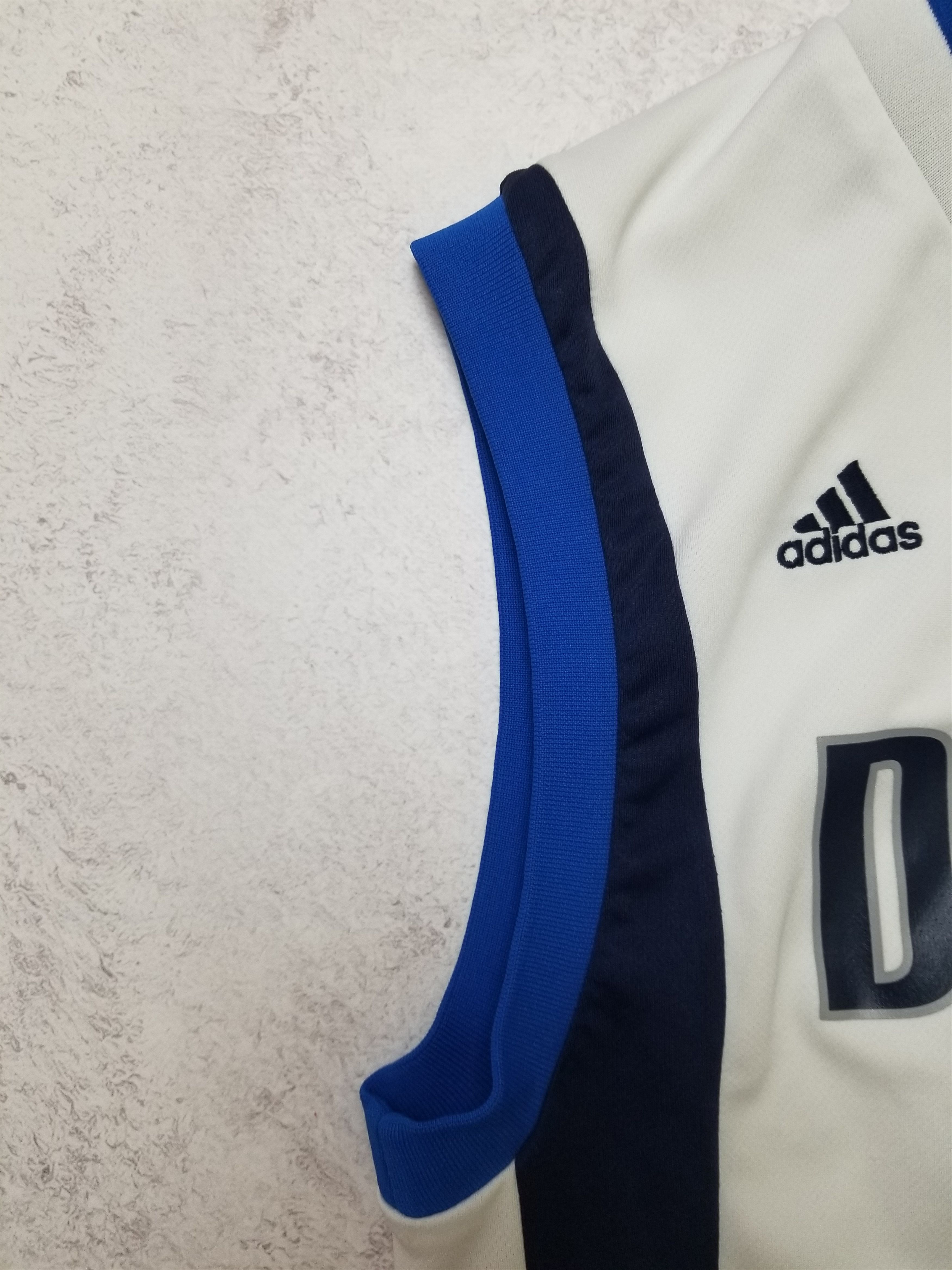 Adidas Dallas Mavericks #41 Dirk Nowitzki Adidas Jersey Size US XXS / EU 40 - 6 Thumbnail
