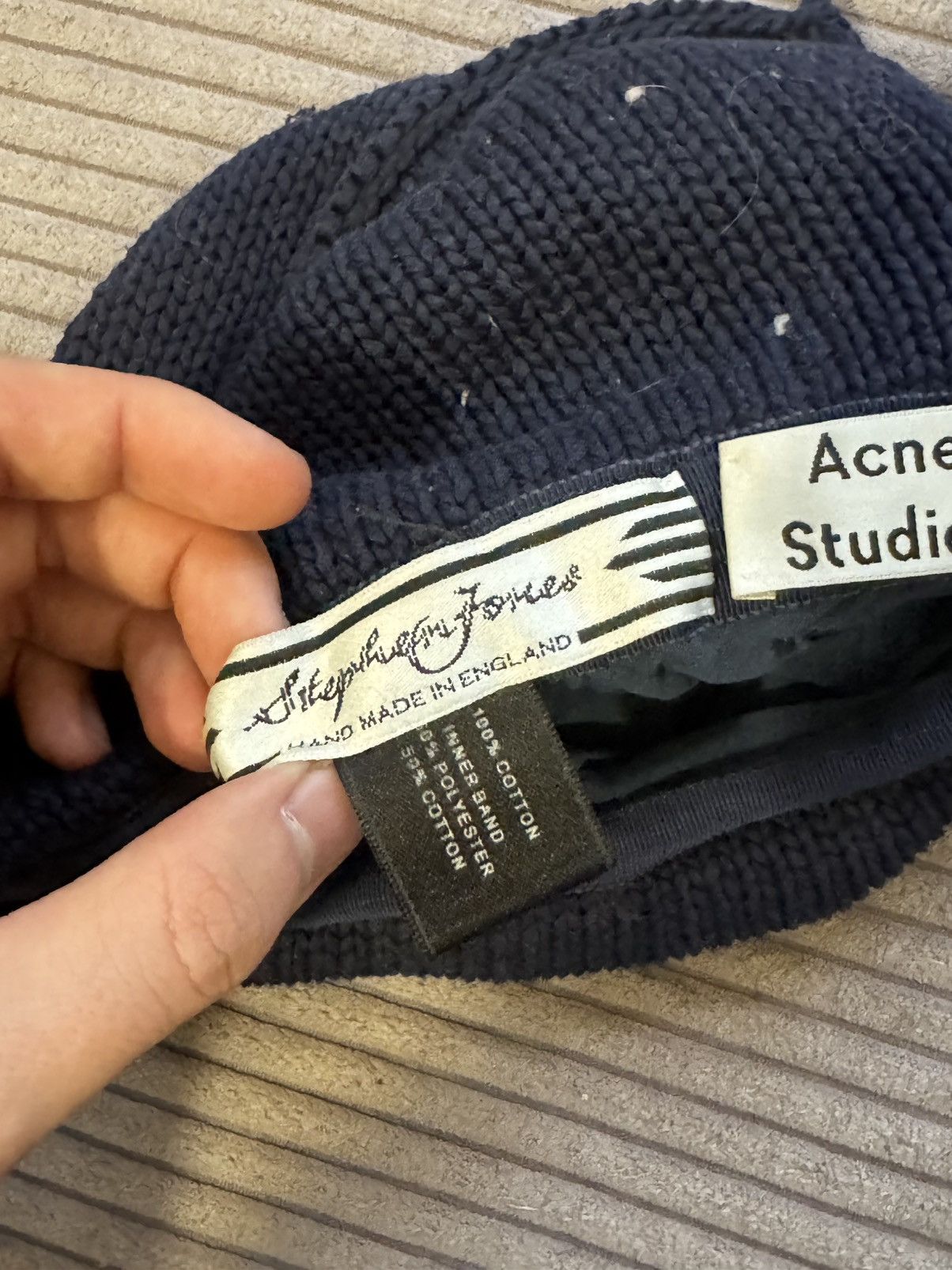Acne Studios Acne Studios x Stephen Jones Hand Knit Bucket-hat size OS Size ONE SIZE - 5 Thumbnail